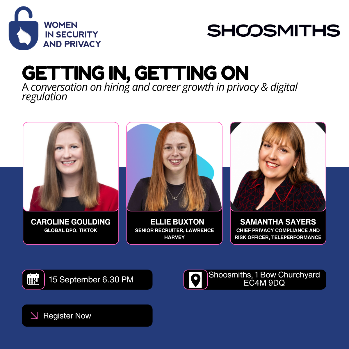 Getting In, Getting On: A Conversation on Hiring and Career Growth in Privacy and Digital Regulation