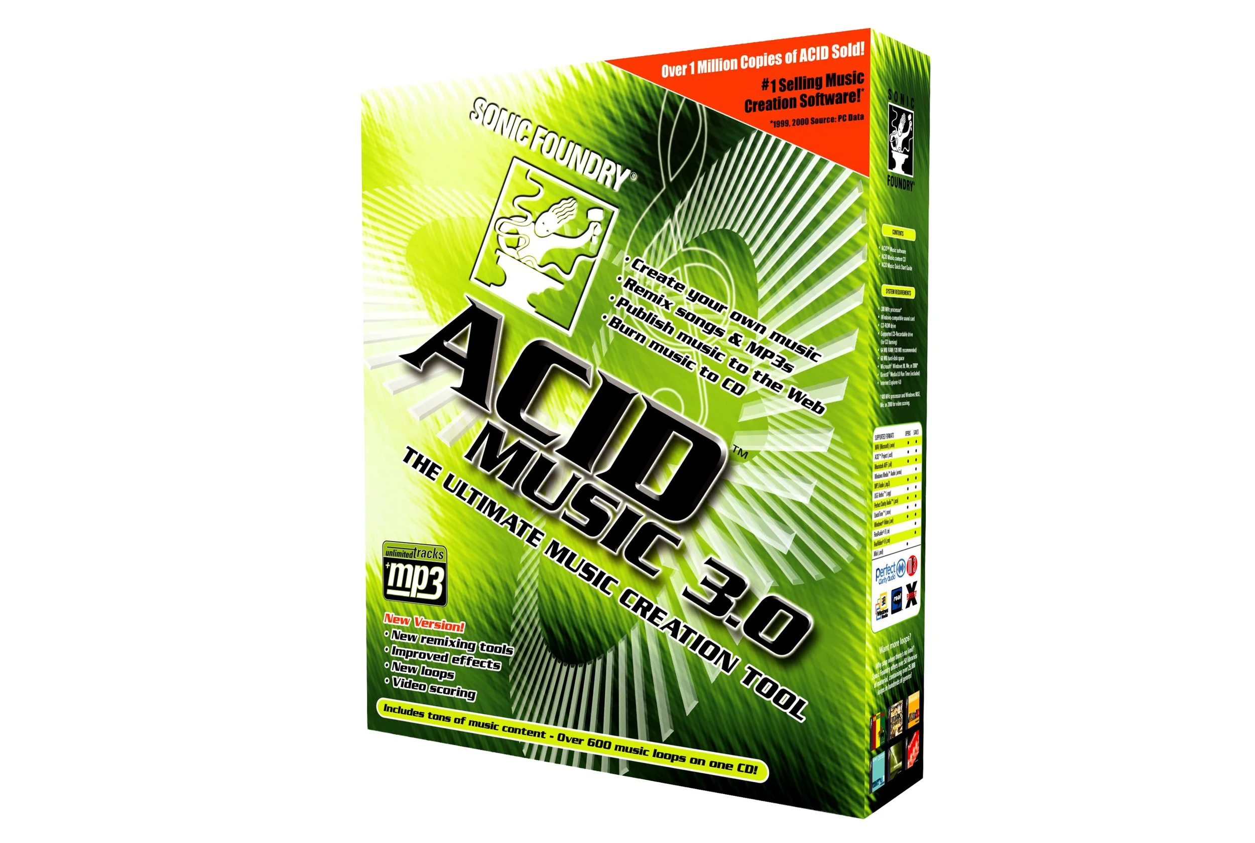 Sonic Foundry - ACID Music 3.0 - Music Creation Tool
