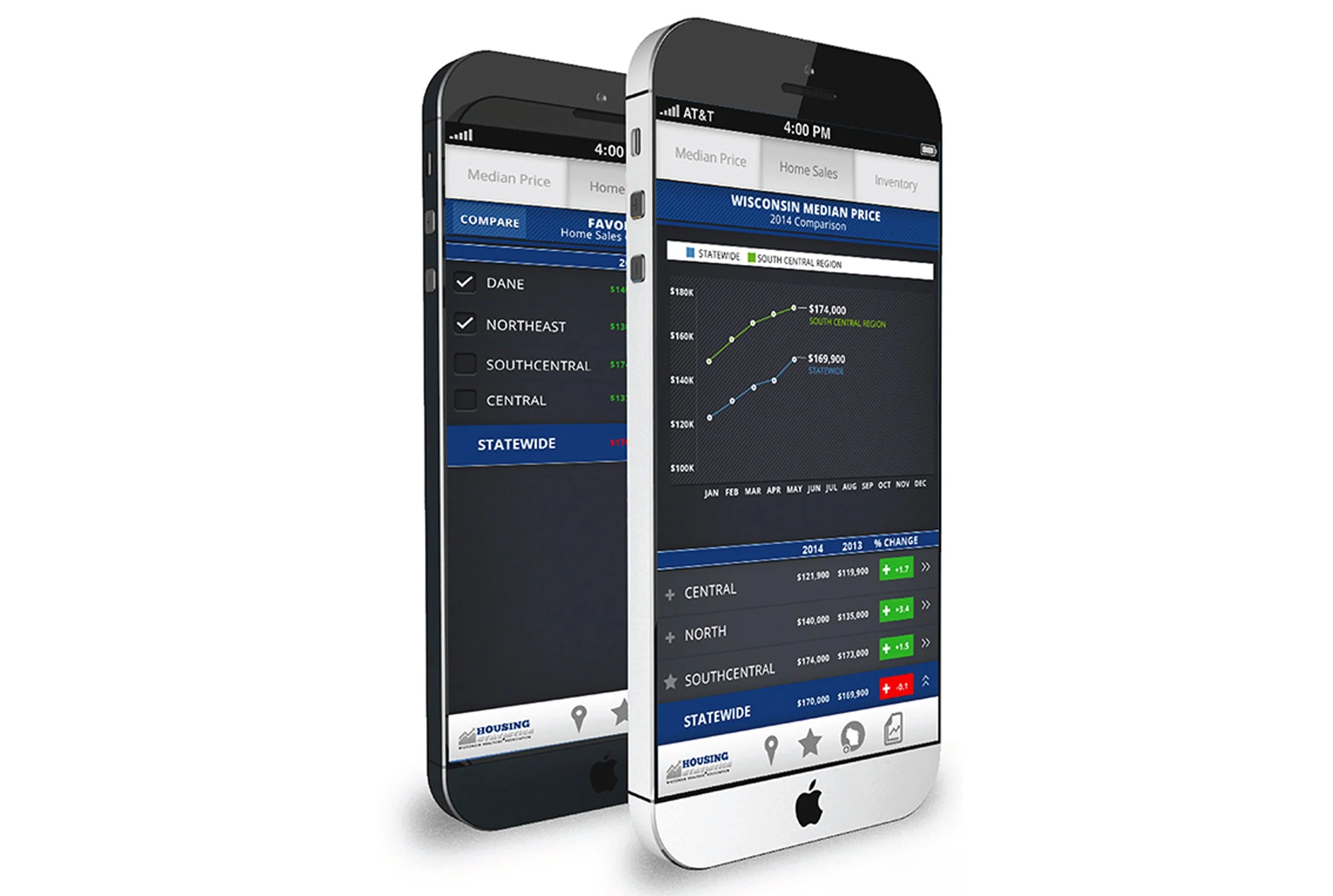 Wisconsin Housing Statistics App