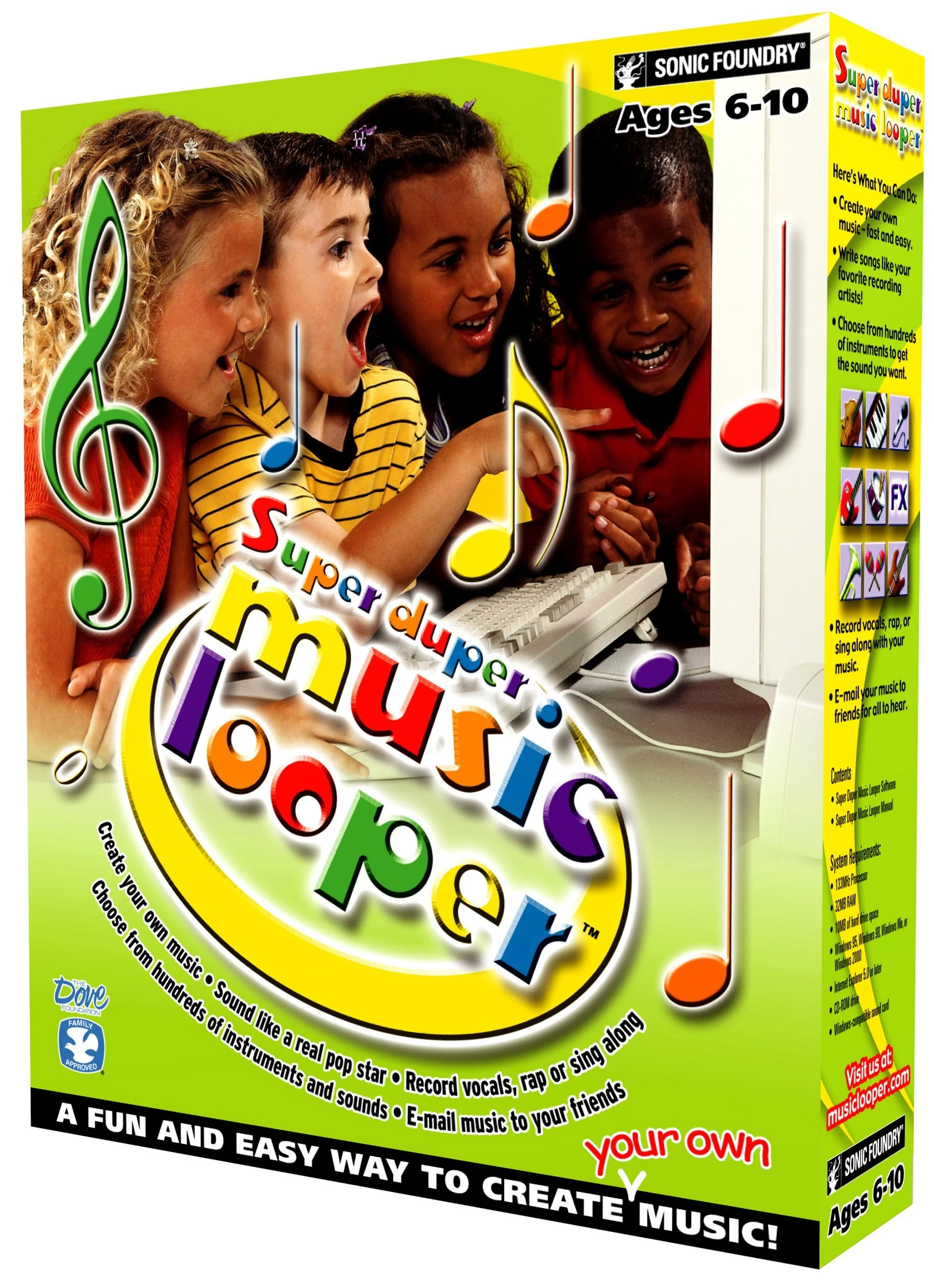 Sonic Foundry - SDML 1.0 - Kids Music Creator
