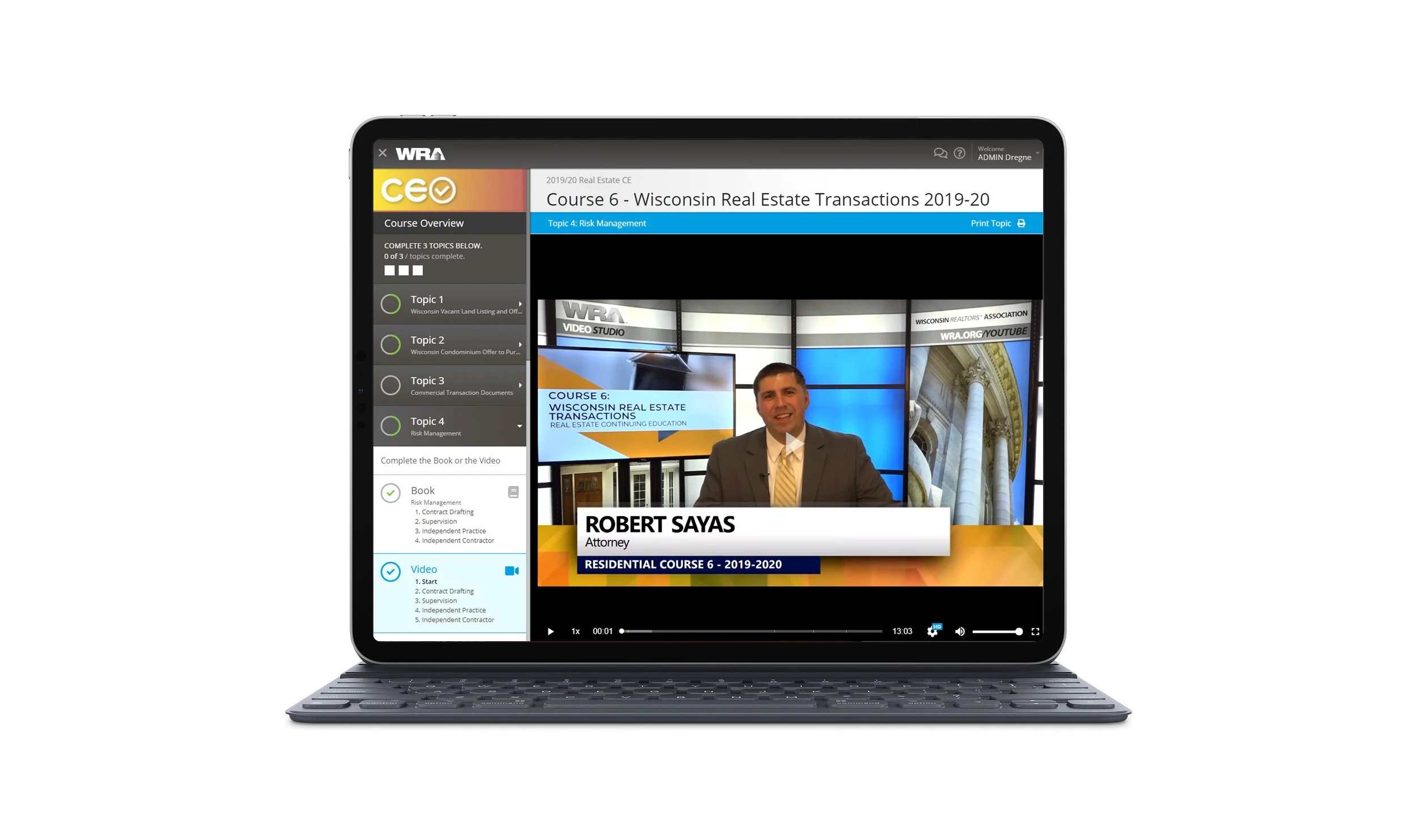 WRA - Education On Demand LMS 4.0