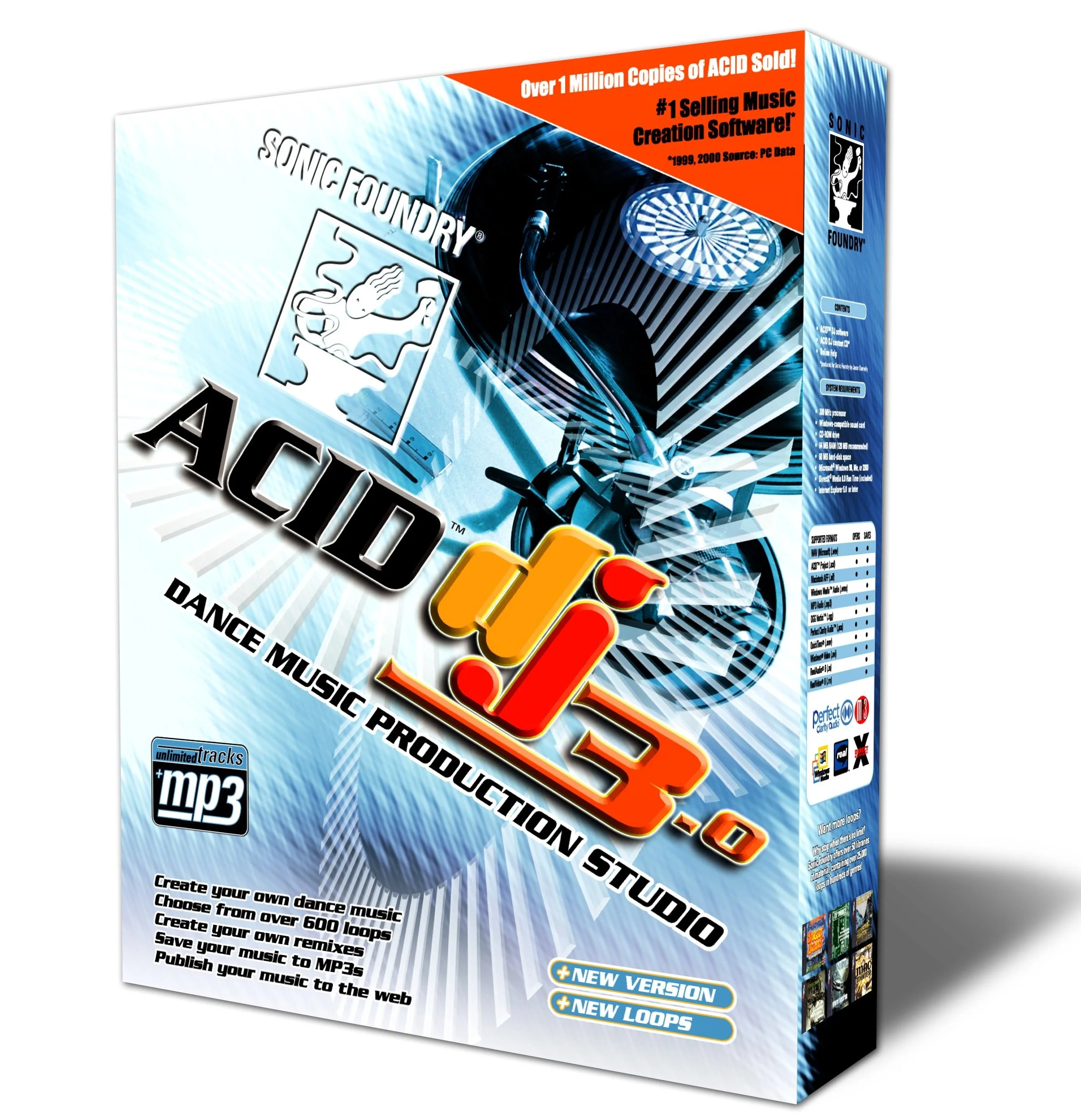 Sonic Foundry - ACID DJ 3.0 - Dance Music Production Studio