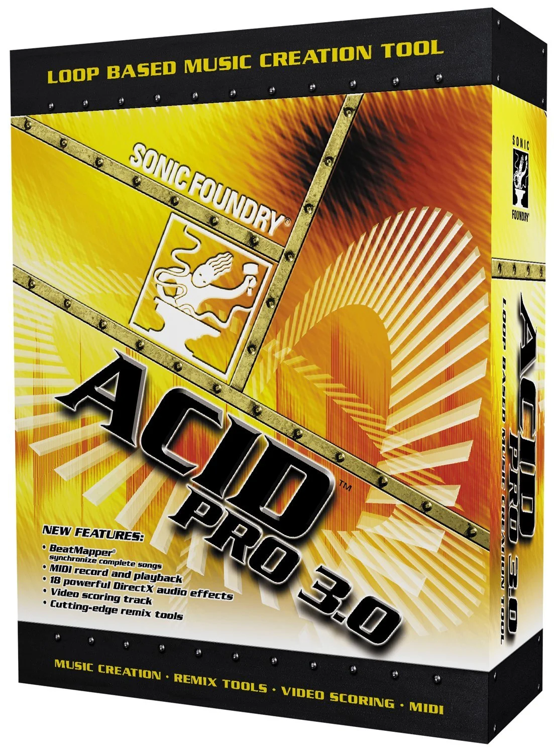Sonic Foundry - ACID Pro 3.0 - Professional Loop-based Music Creation Tool