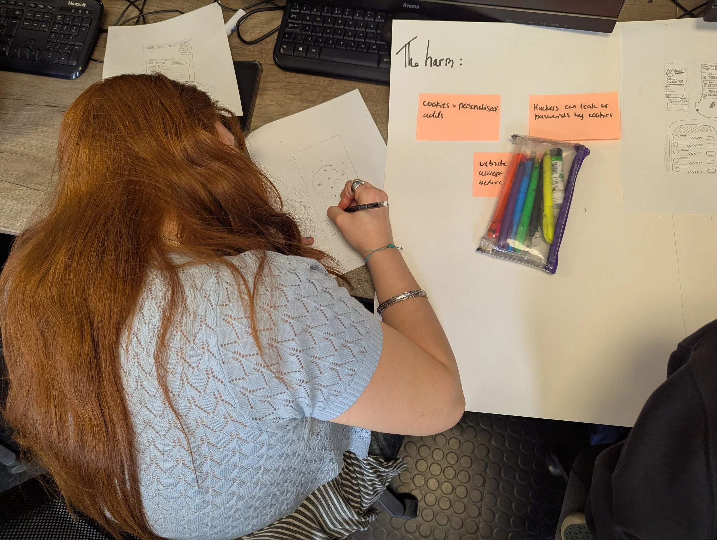 Katie Thomas holds workshop for teen learners on online financial harms