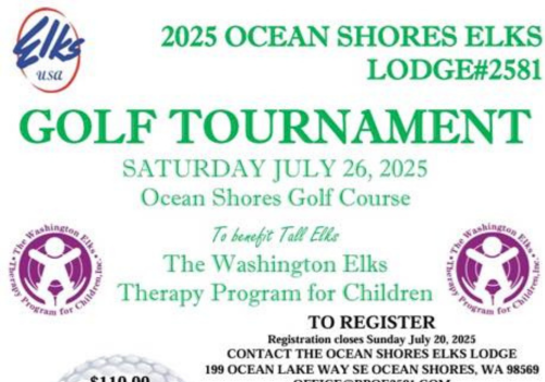 Ocean Shores Elks Lodge Golf Tournament