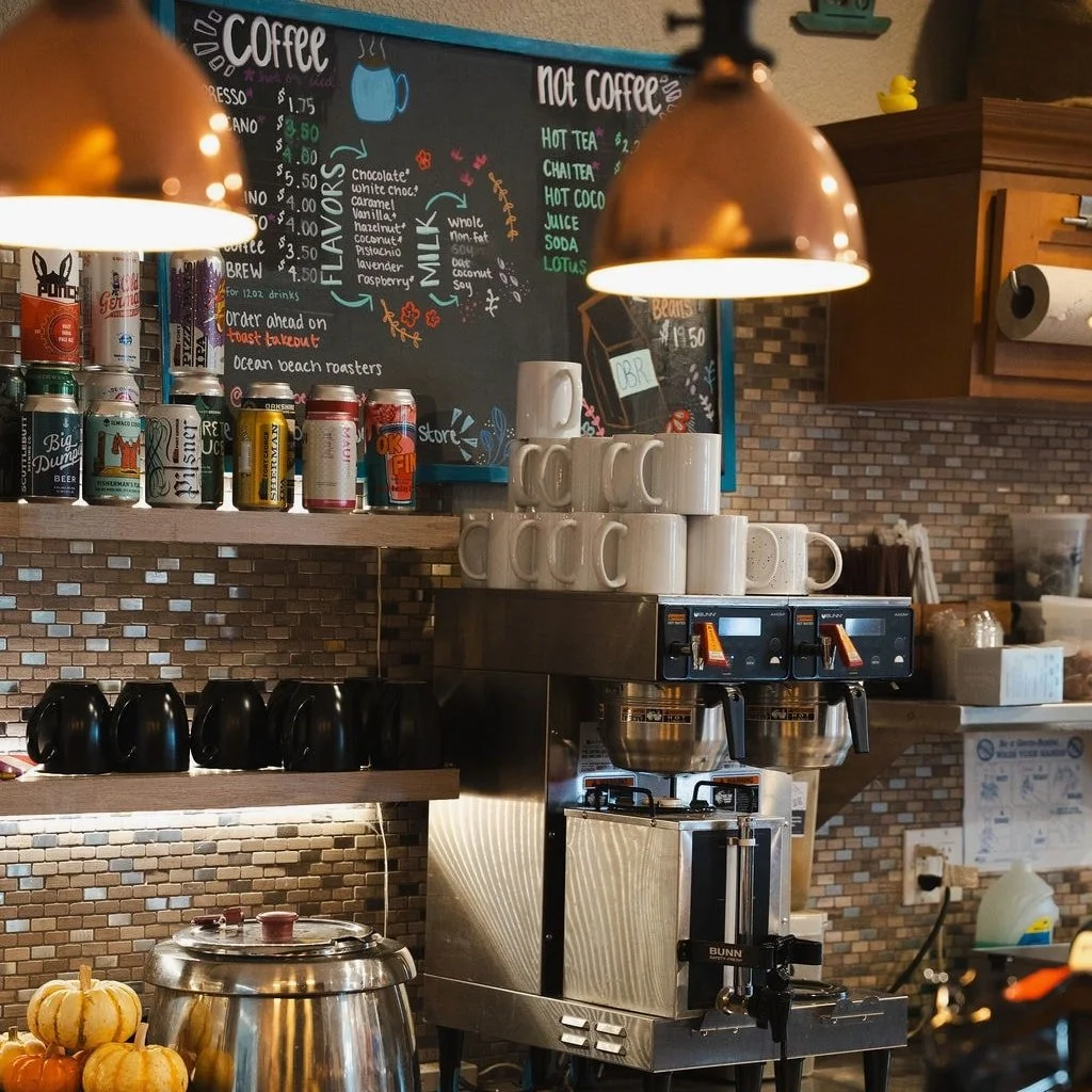 Ocean Shores is a great place to visit during the winter months!  You will love places like Ocean Beach Roasters &amp; Bistro, with it's cozy vibe, fireplace, and the most delicious coffee, pastries, and more. 

Thank you, Sarah Hays, for sharing thi