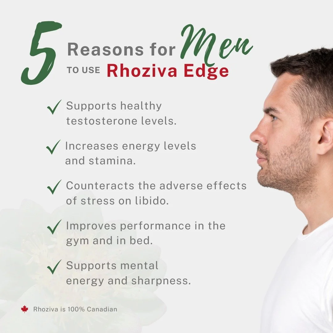 Unlock Your Potential with Rhoziva Edge 💪

Fellas, it&rsquo;s time to level up &mdash; naturally.
✅ More energy!
✅ Better performance!
✅ Mental sharpness that hits different!

Take control of your testosterone, stamina, and focus &mdash; all in one 