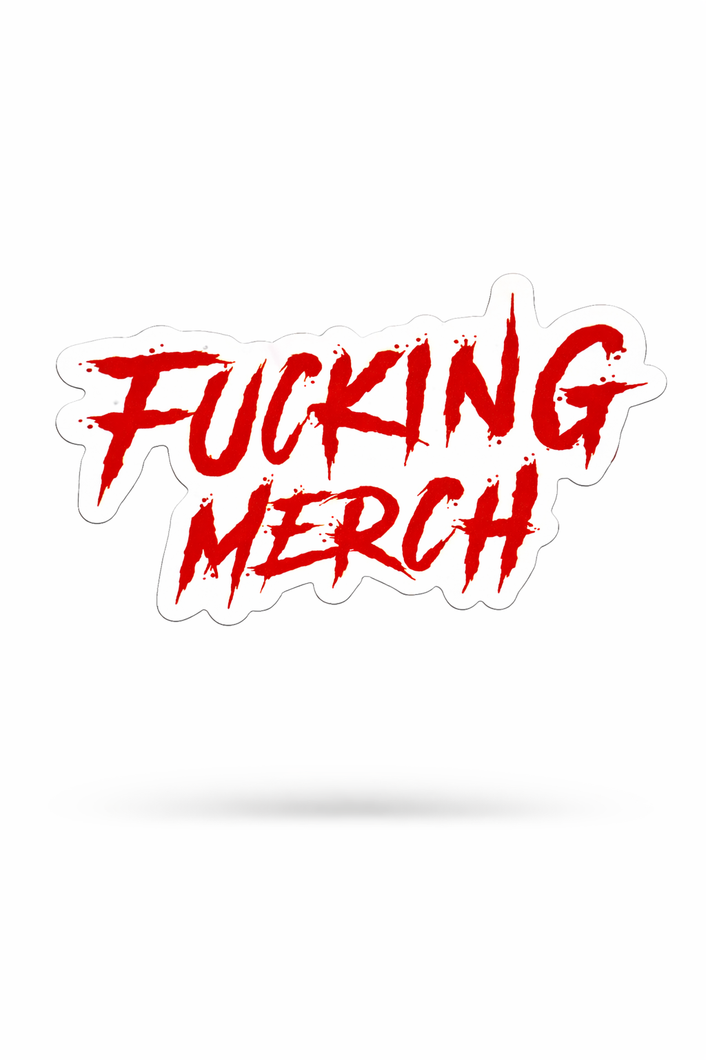 FUCKING MERCH OG STICKER