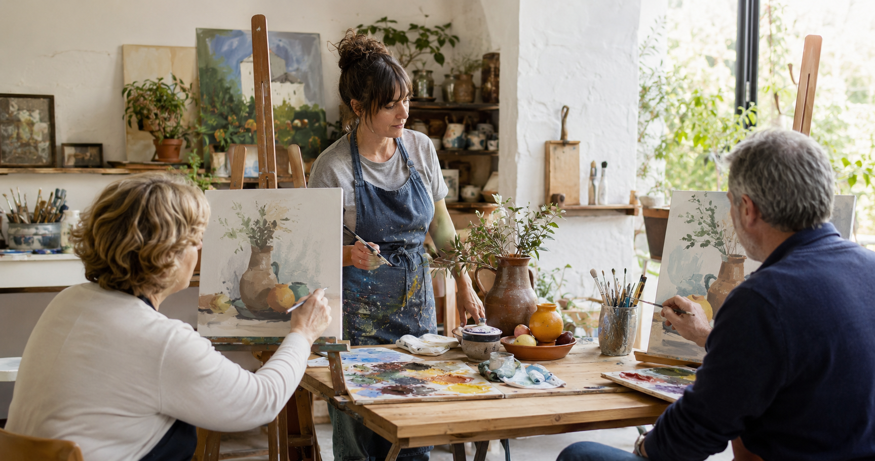 Classes de pintura per a adults a Canet de Mar: com començar des de zero