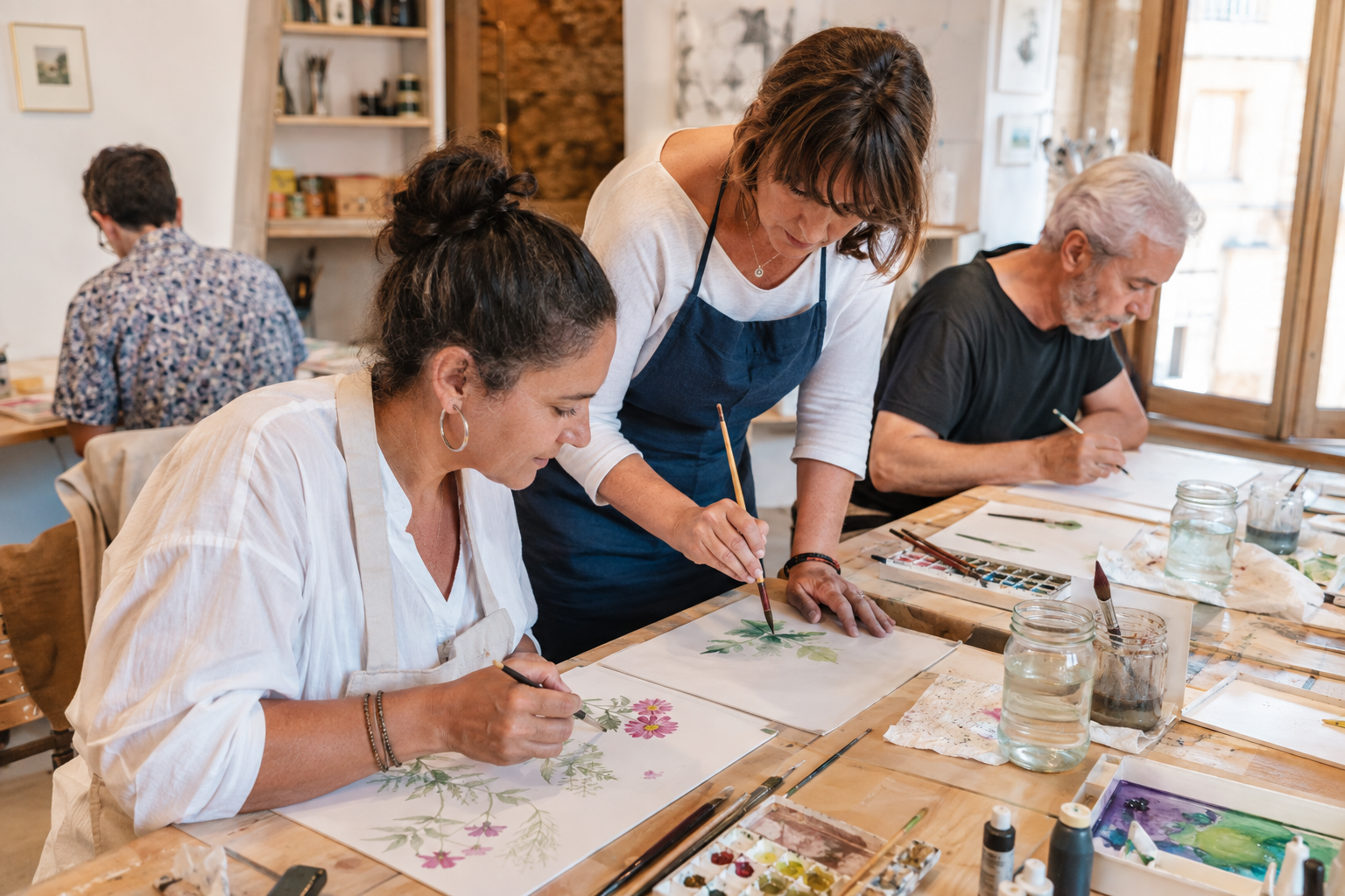 Aquarel·la per a principiants: materials i primers passos