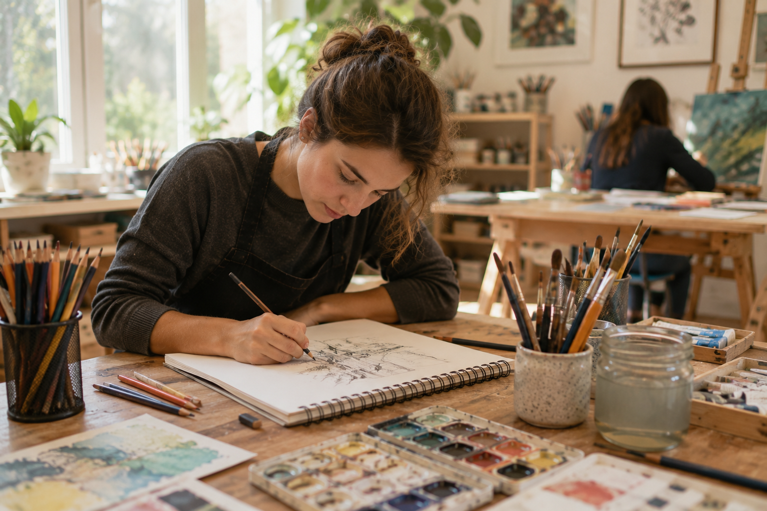 Vull aprendre a dibuixar i pintar des de zero: per on començo?