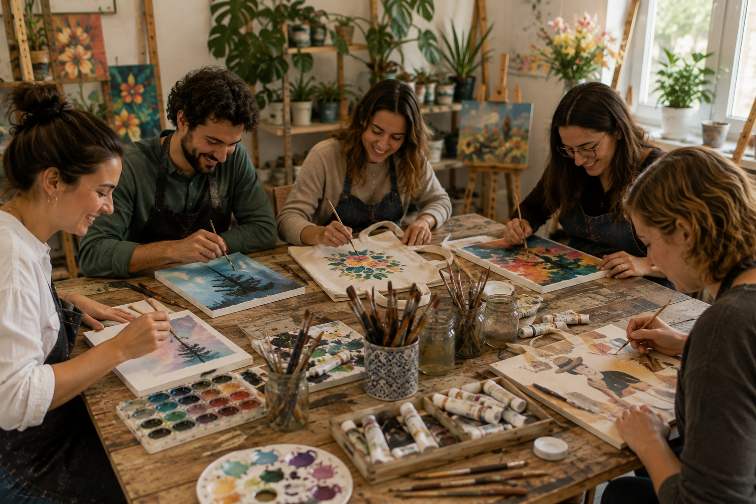 Taller creatiu per a grups a Canet de Mar