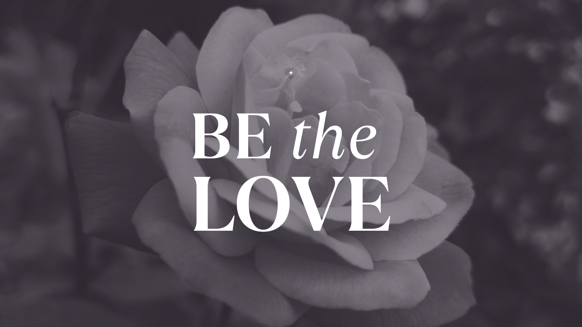 Be the Love writing practice image illustrating relational inquiry and embodied reflection on love and connection.