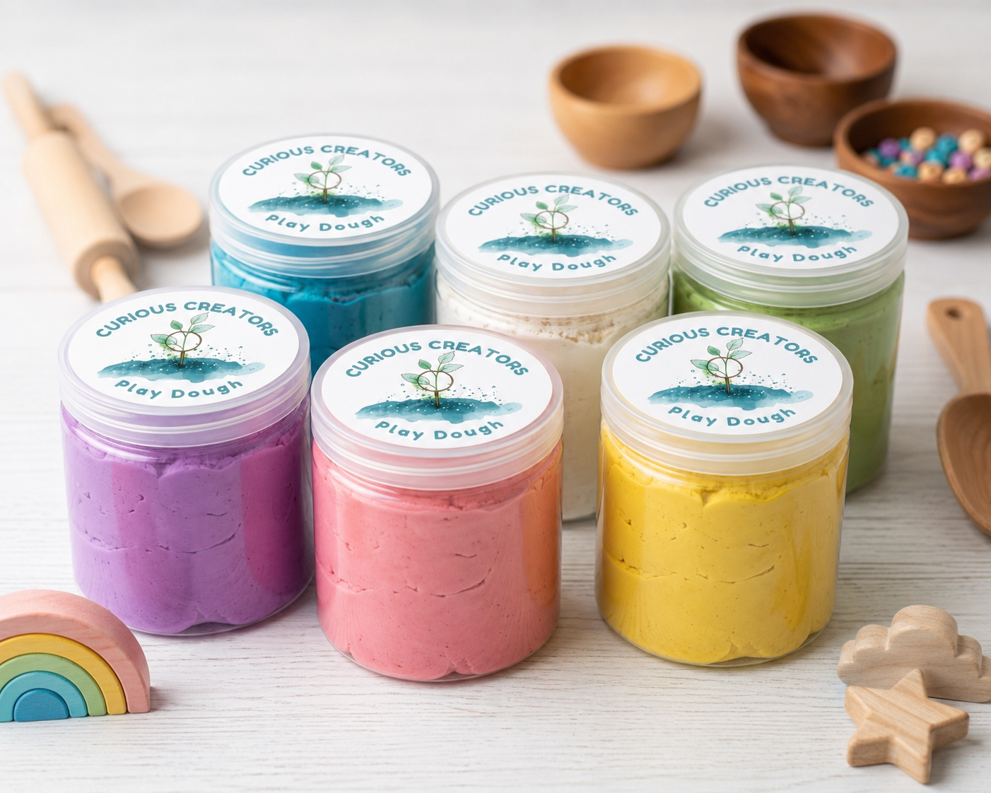 Artisanal Small-Batch Playdough