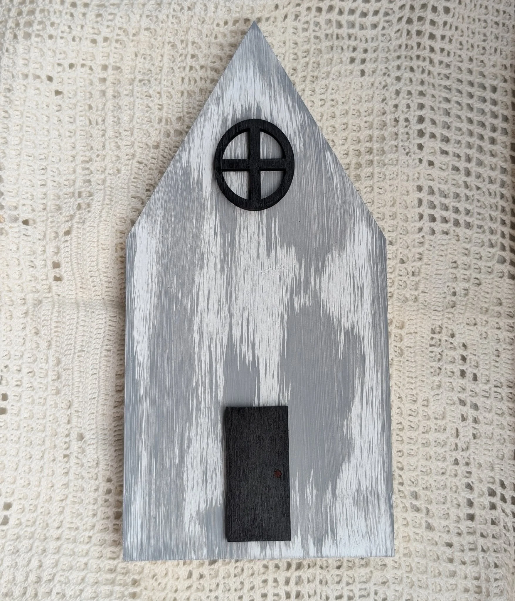 Love simplicity? Me too. The Simplicity Church has a clean design to beautifully transition into your home. You'll feel the love of Christ fill your space whether you set it on your kitchen counter or in the living room book case. This is the perfect