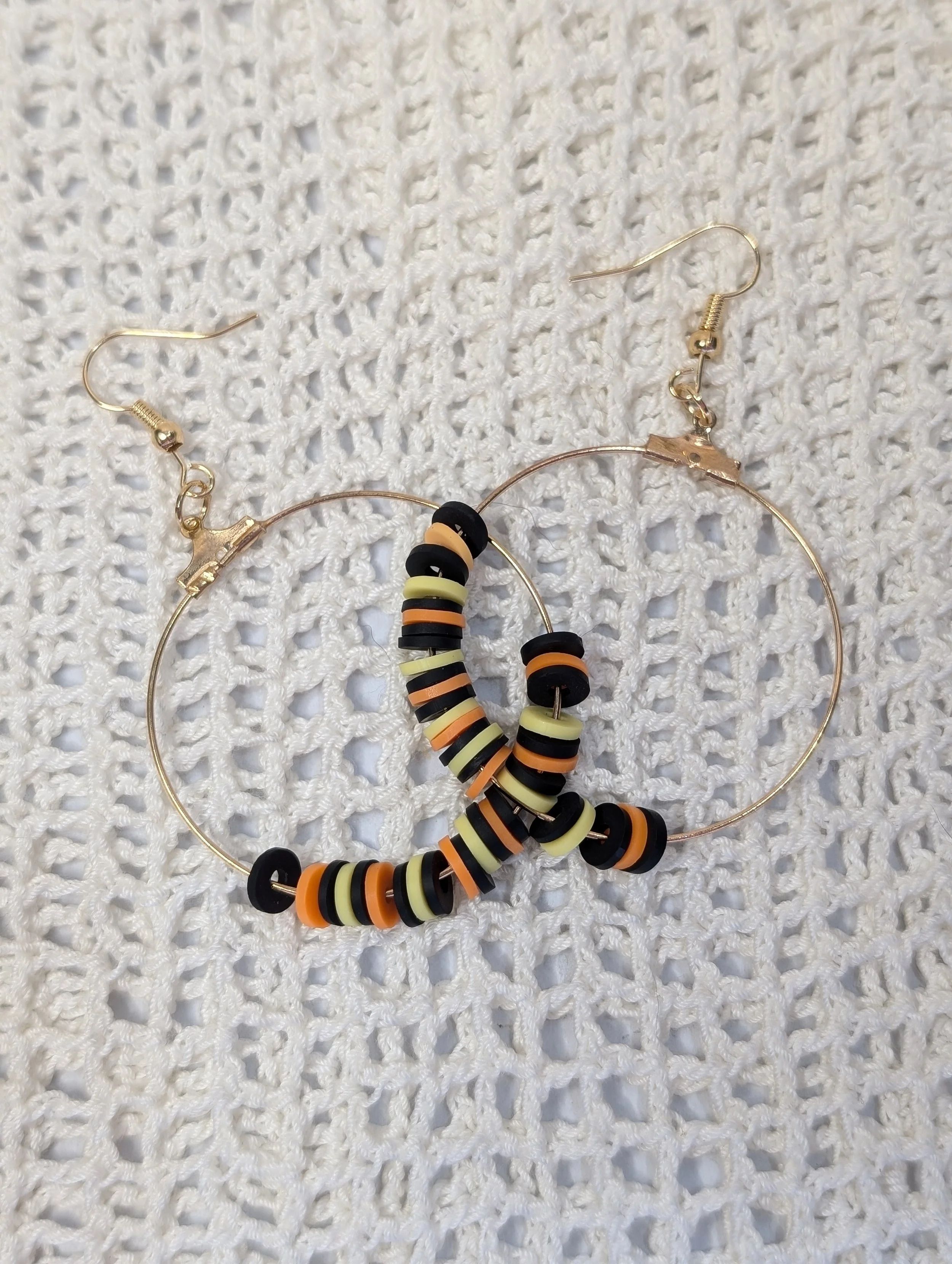Candy Corn Earrings