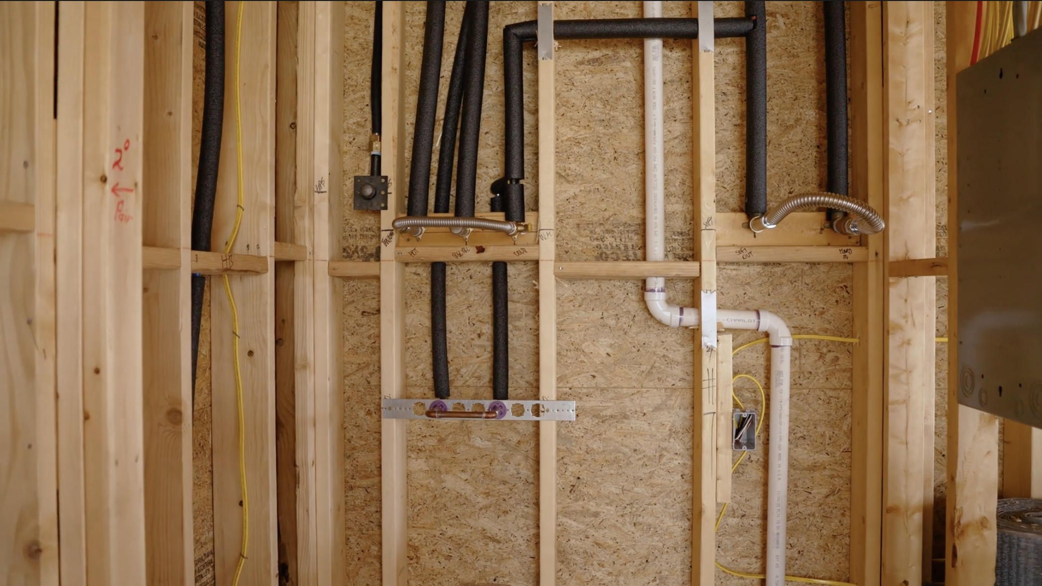 Custom plumbing features by Texas Living Homes in the Texas Hill Country