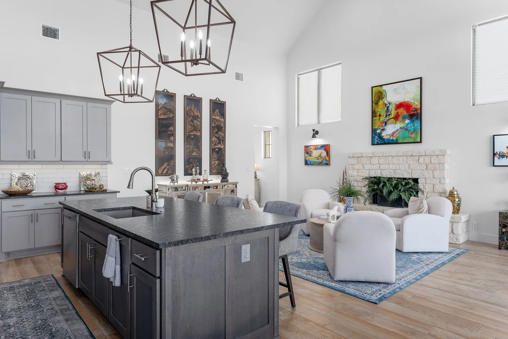 Gallery cottage custom home by texas living homes texas living homes