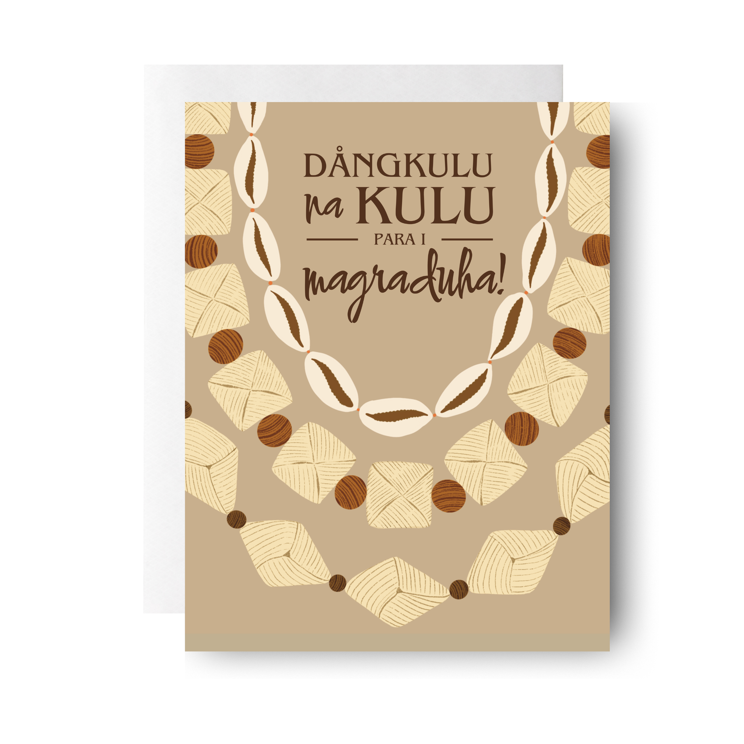 Dångkulu na kulu para i magraduha! (Great recognition for the graduate!)