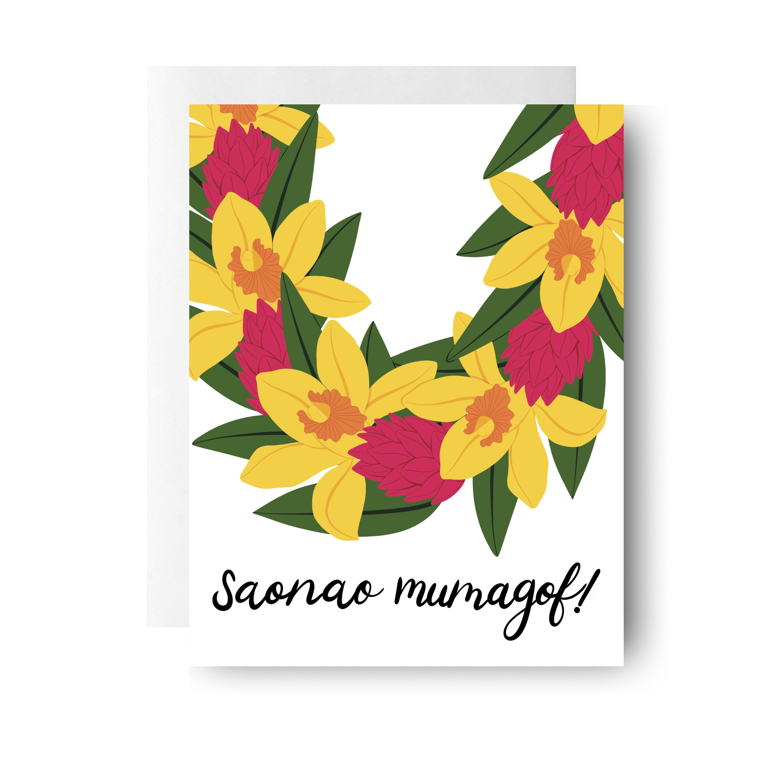 Saonao Mumagof! (Congratulations!)