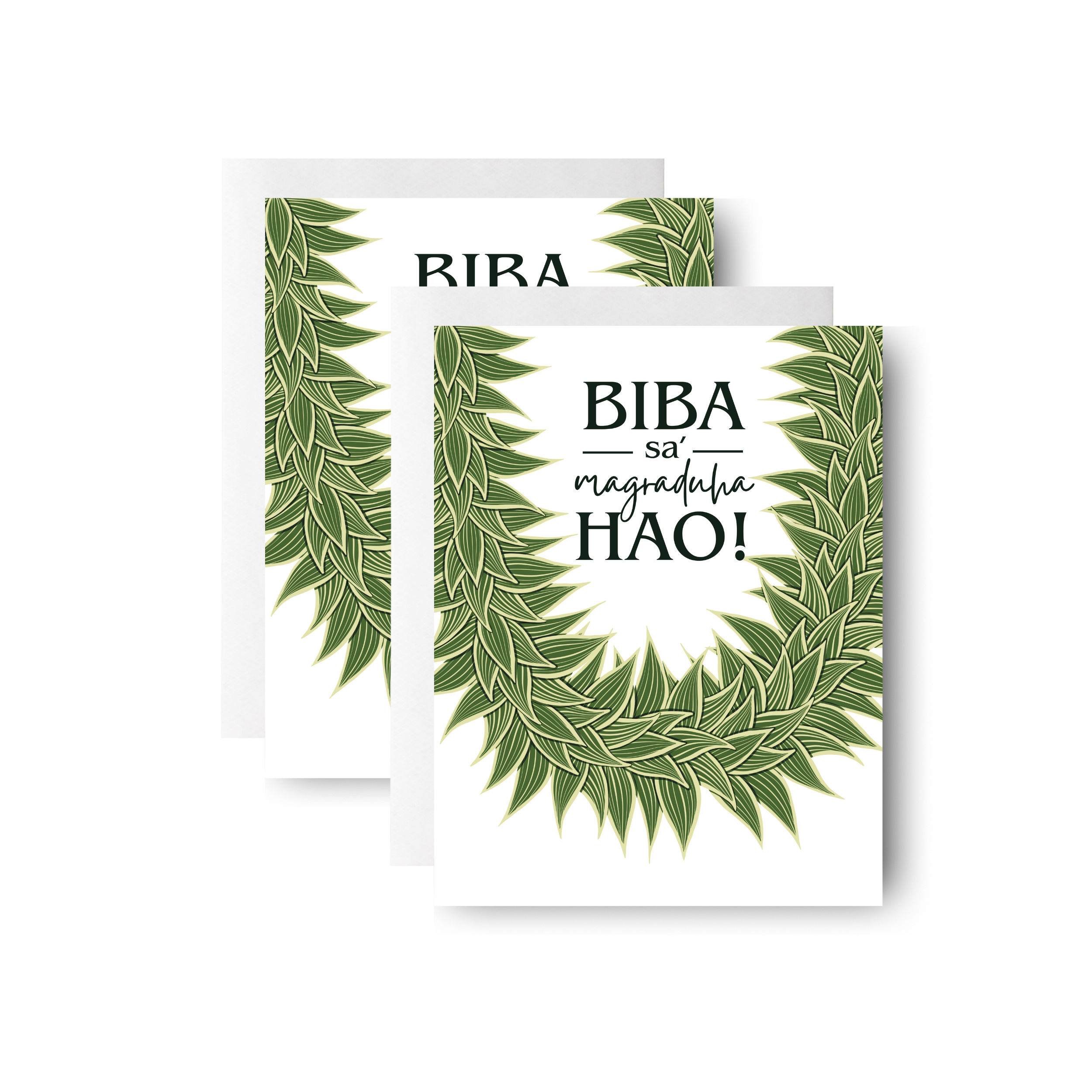Biba sa' magraduha hao! (Hooray because you graduated!)