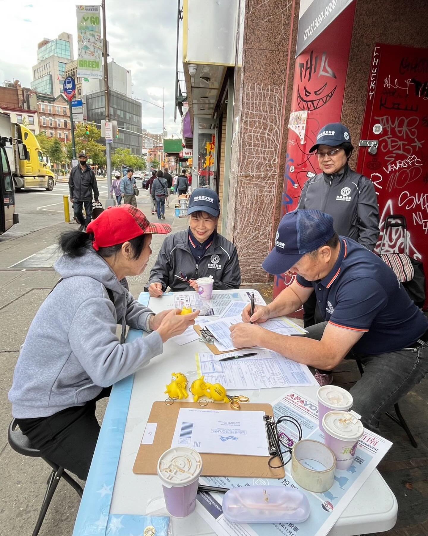 As a member of @apavoicenewyork, a pan-Asian civic engagement coalition, ISS has been building capacity and providing voter education resources to our community. 

Over the summer, we provided in-language voter registration and voter education traini