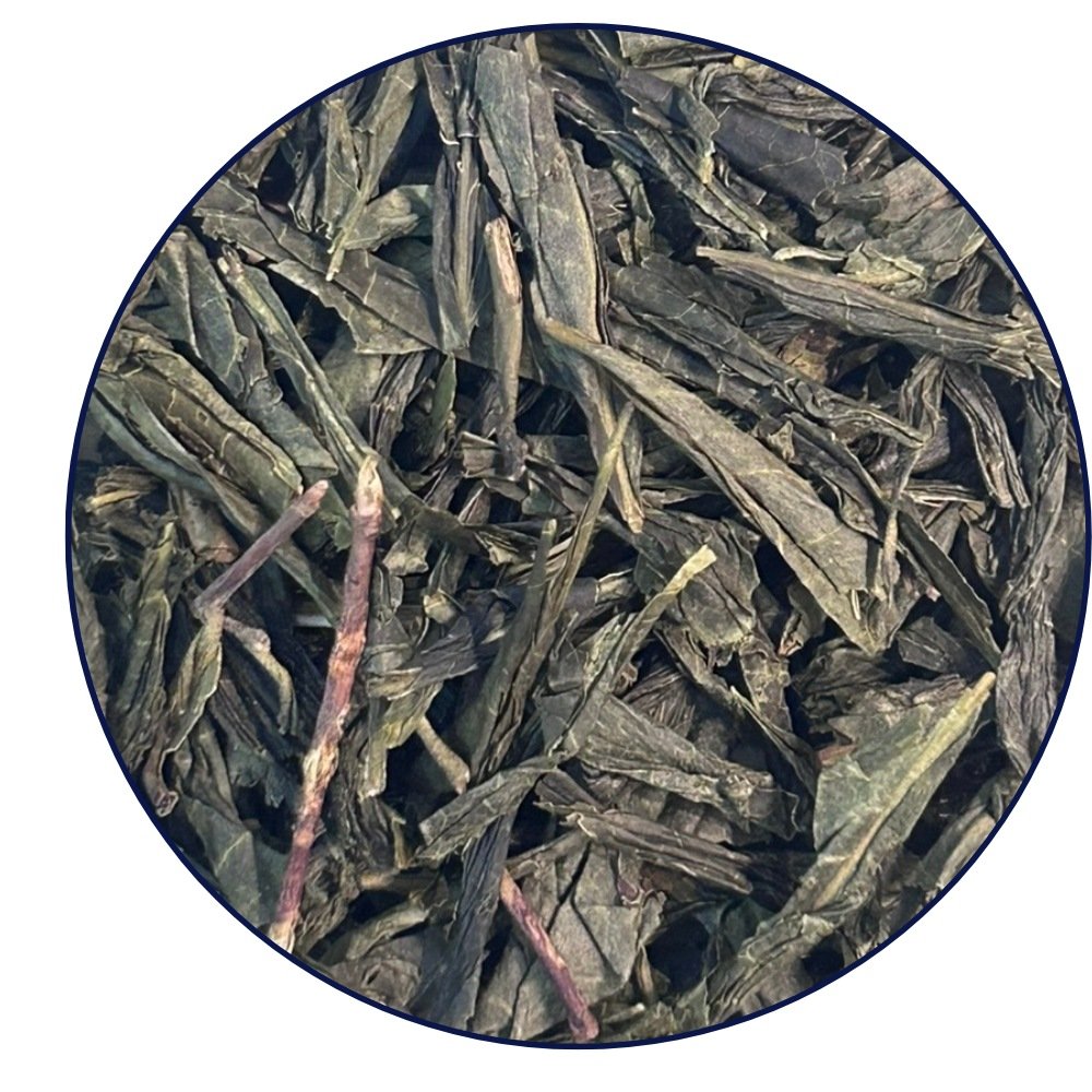 Japanese Sencha Loose Tea Close Up