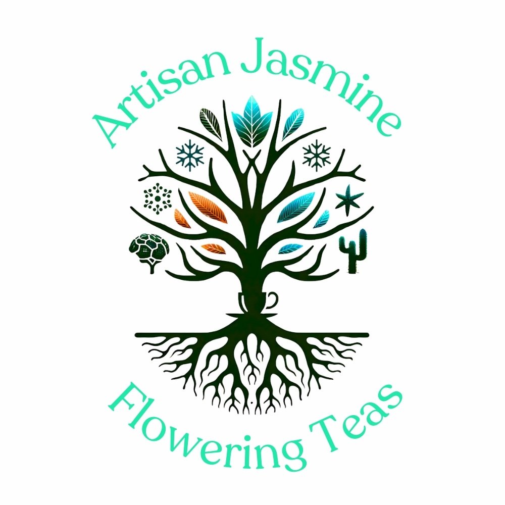 Flowering Teas - Caddie Sticker