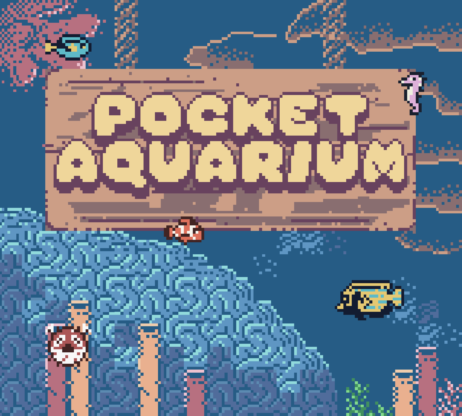 Our Debut Title: Pocket Aquarium!