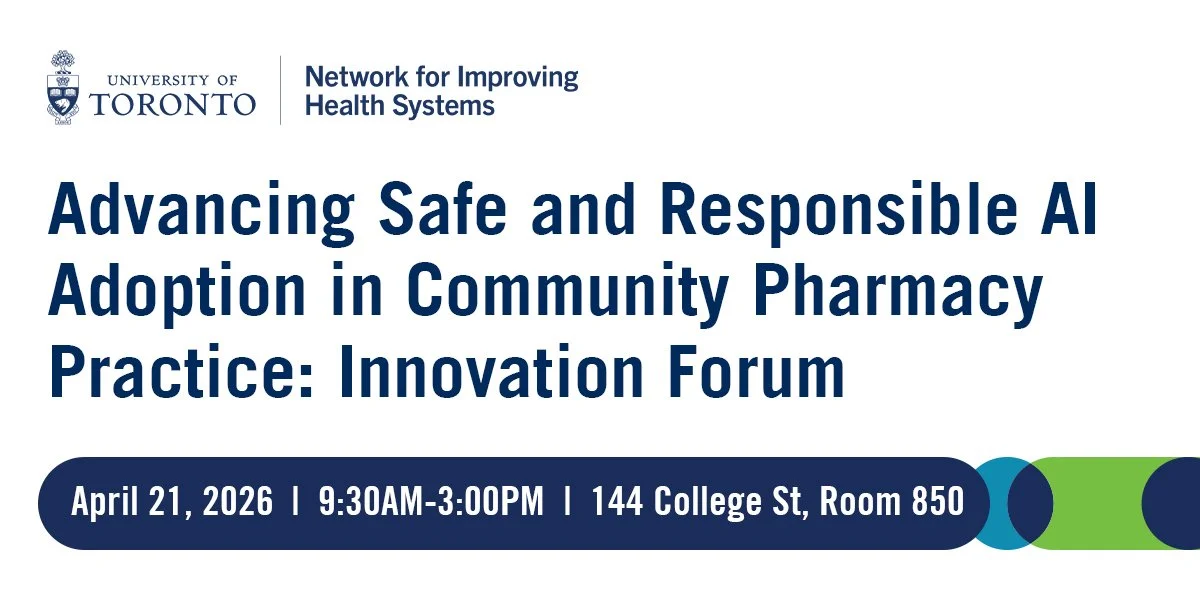 Advancing Safe and Responsible AI Adoption in Community Pharmacy Practice: Innovation Forum