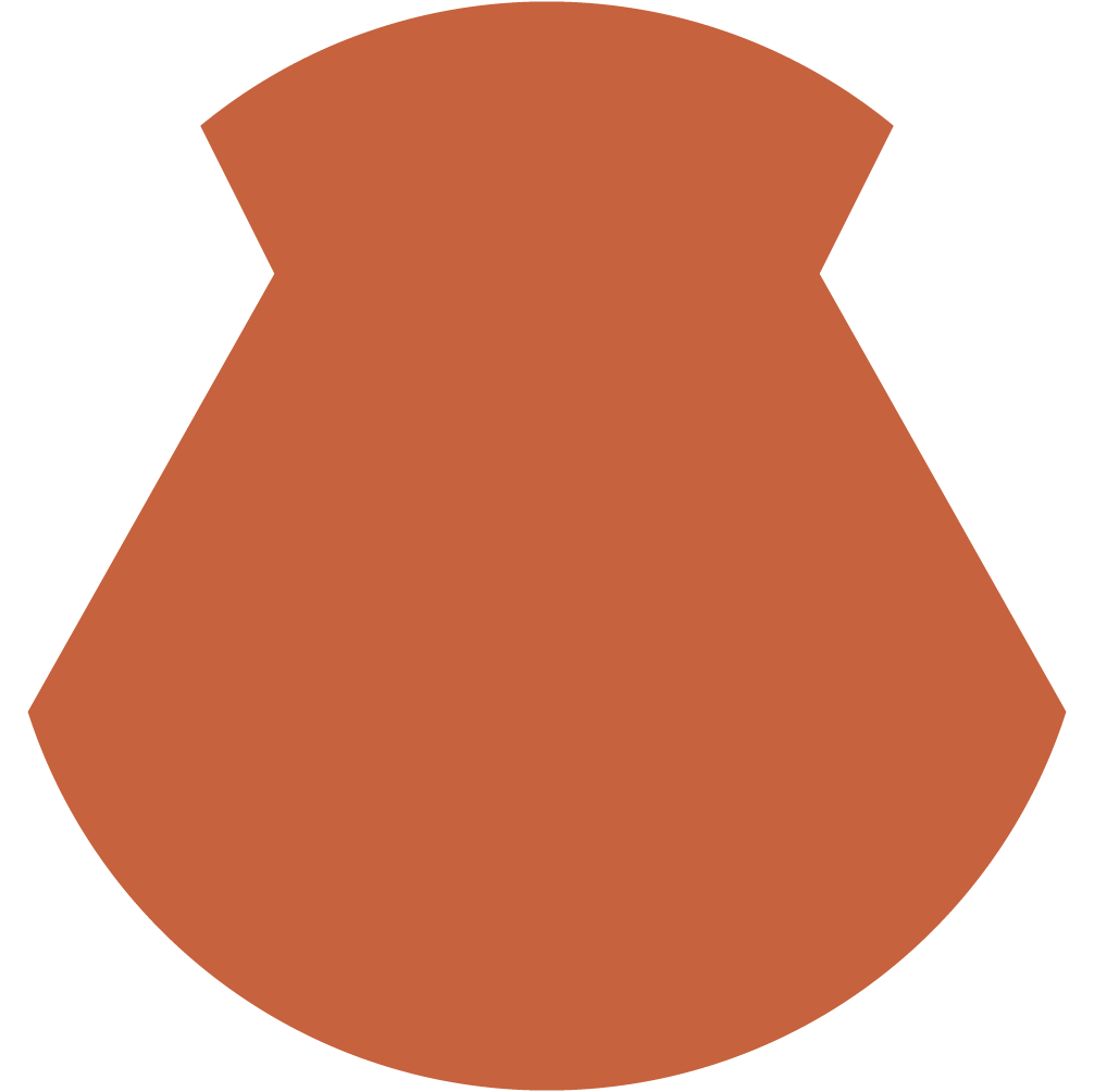 Orange Pottery Icon