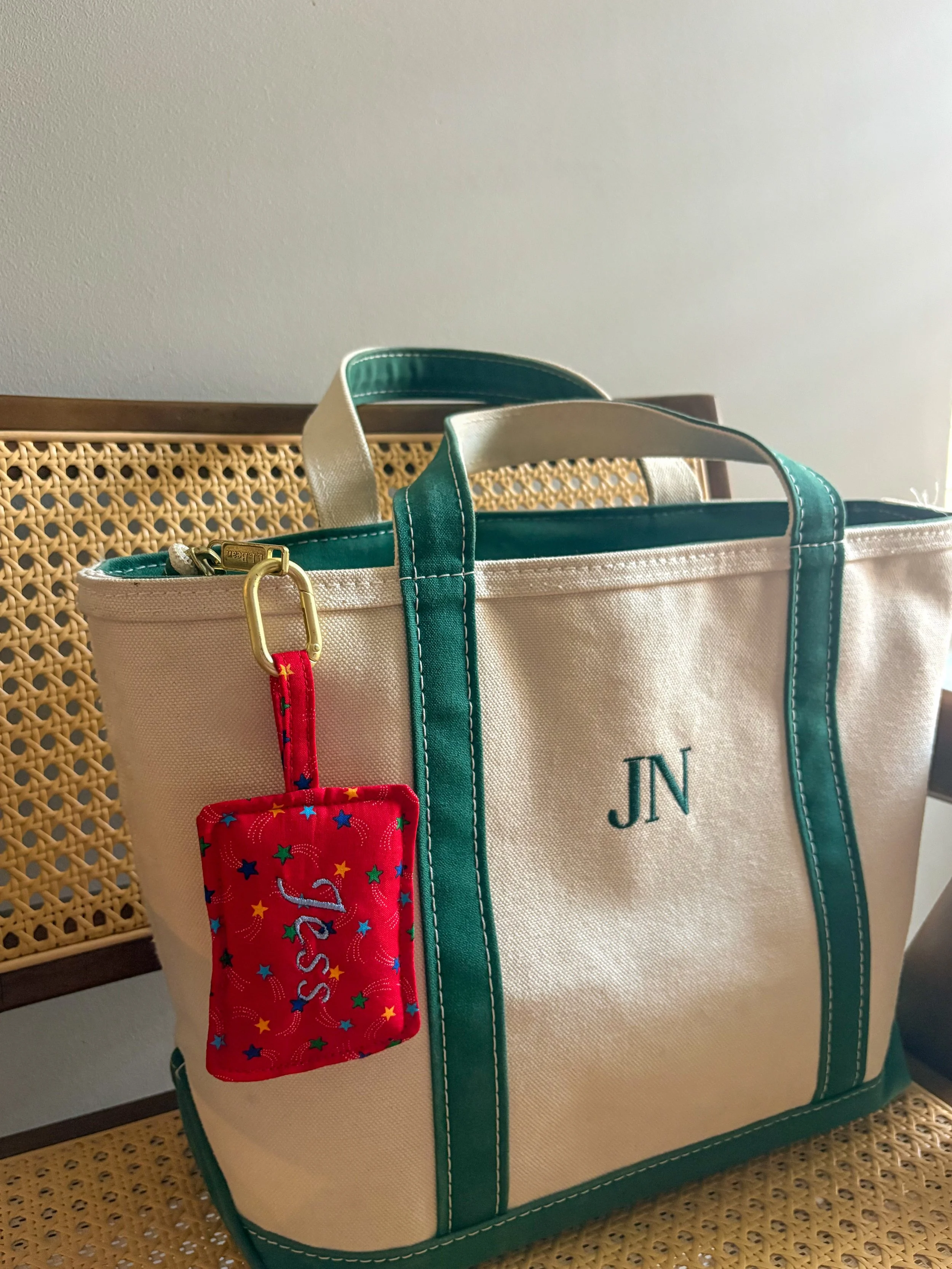 Custom Monogram Bag Tag