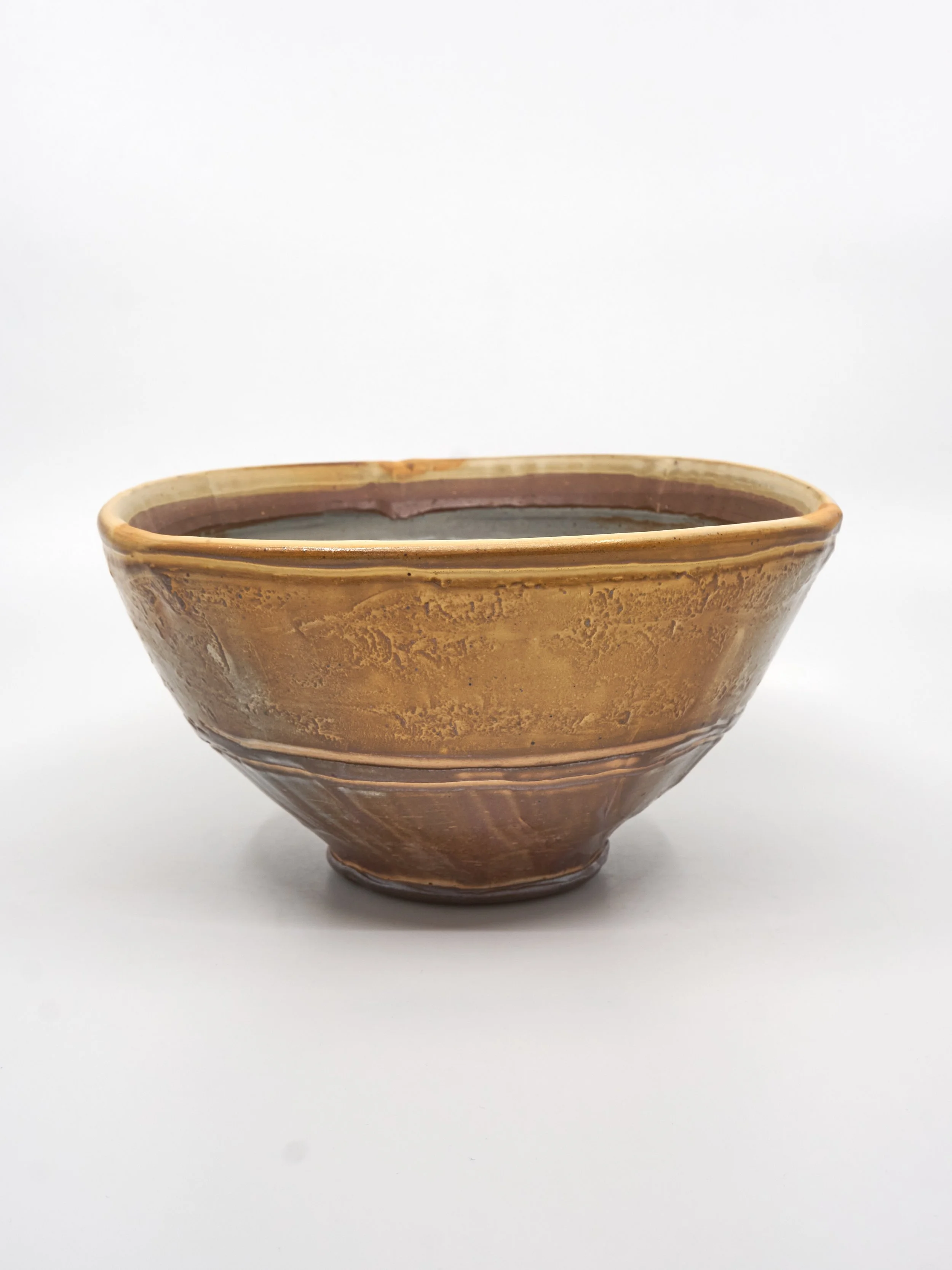 Soup bowl in Ochre