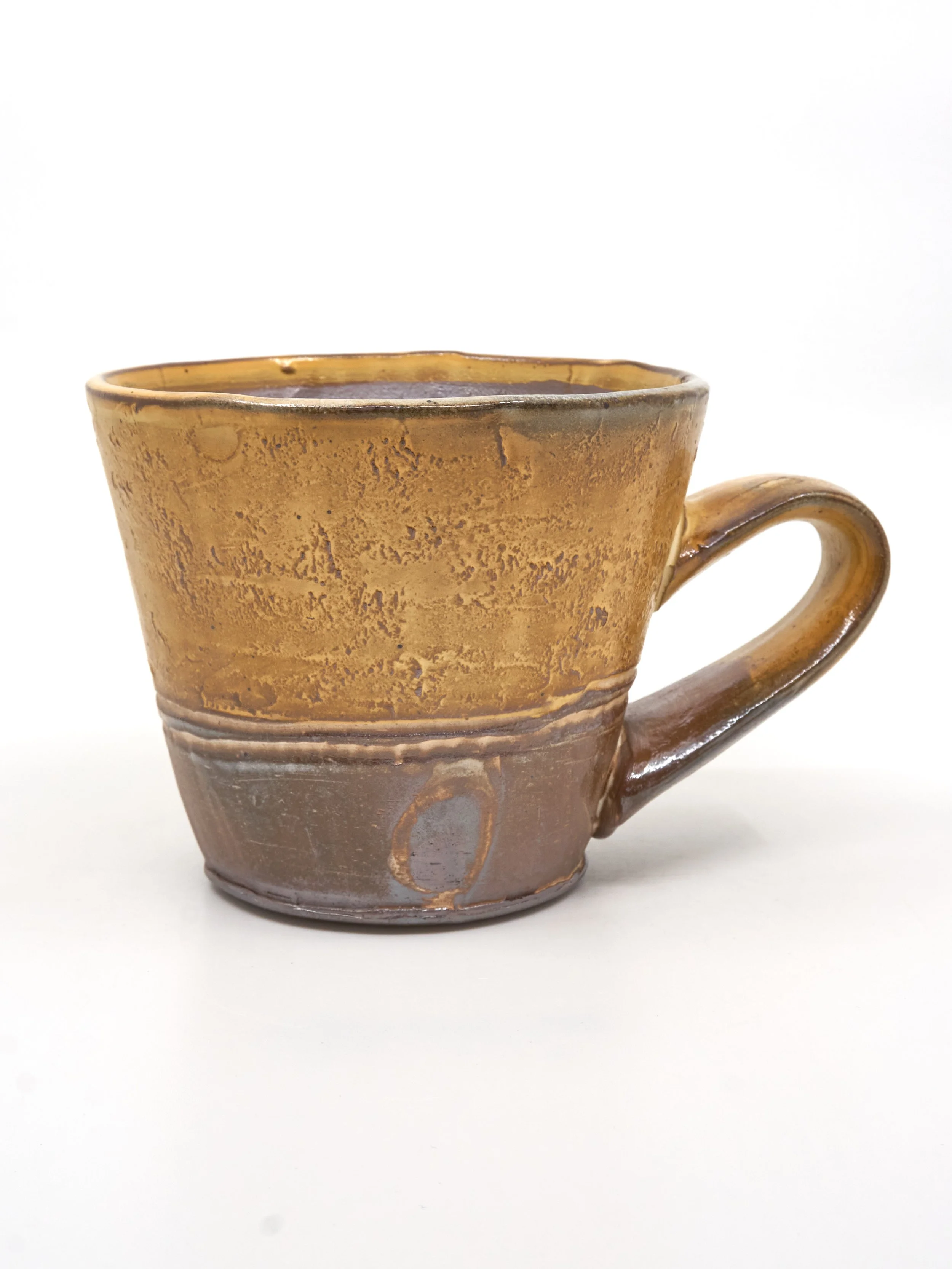 Two Finger Mug in Ochre