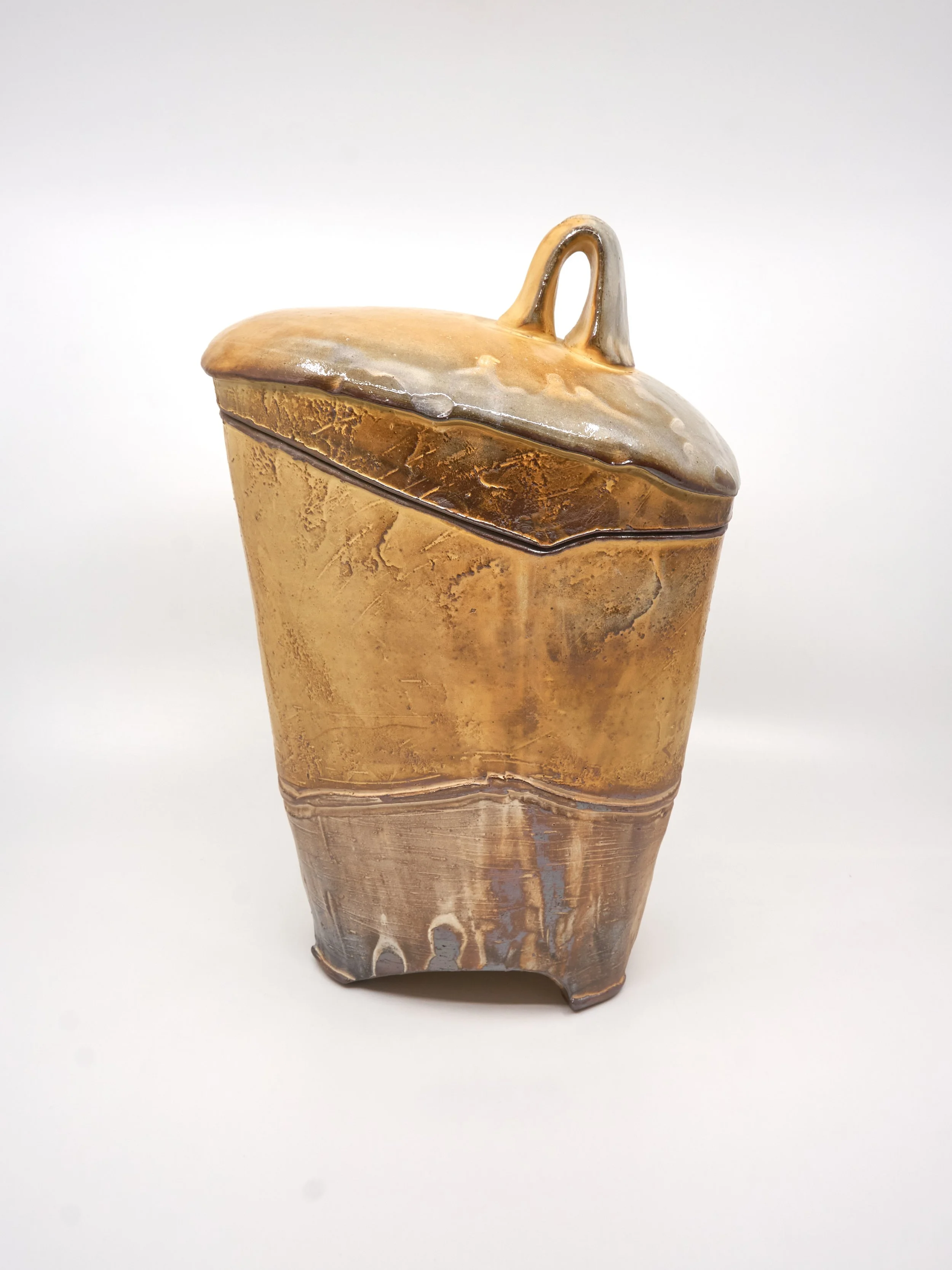 Altered Jar in Ochre