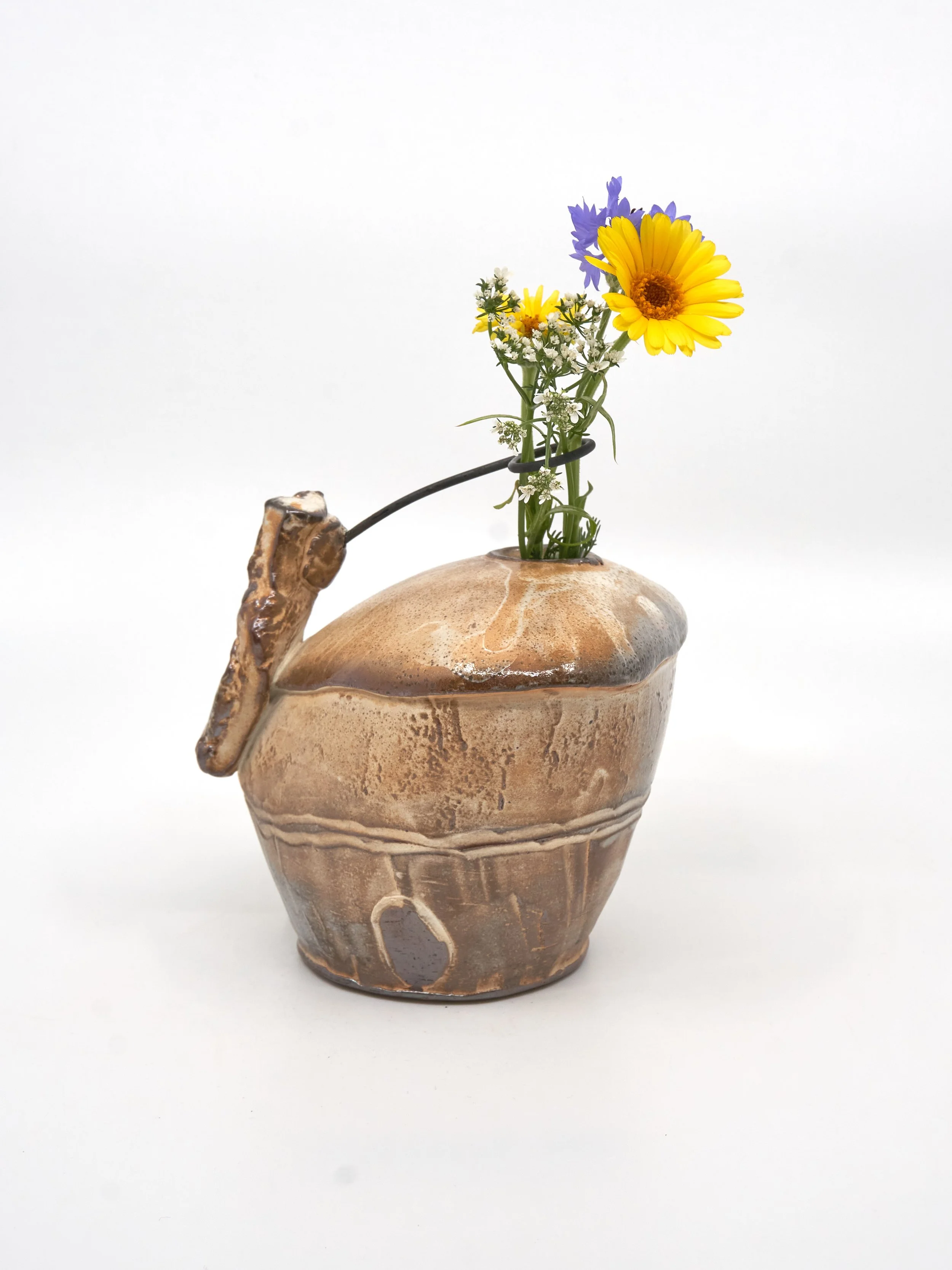 Granite Bud Vase w/ Wire