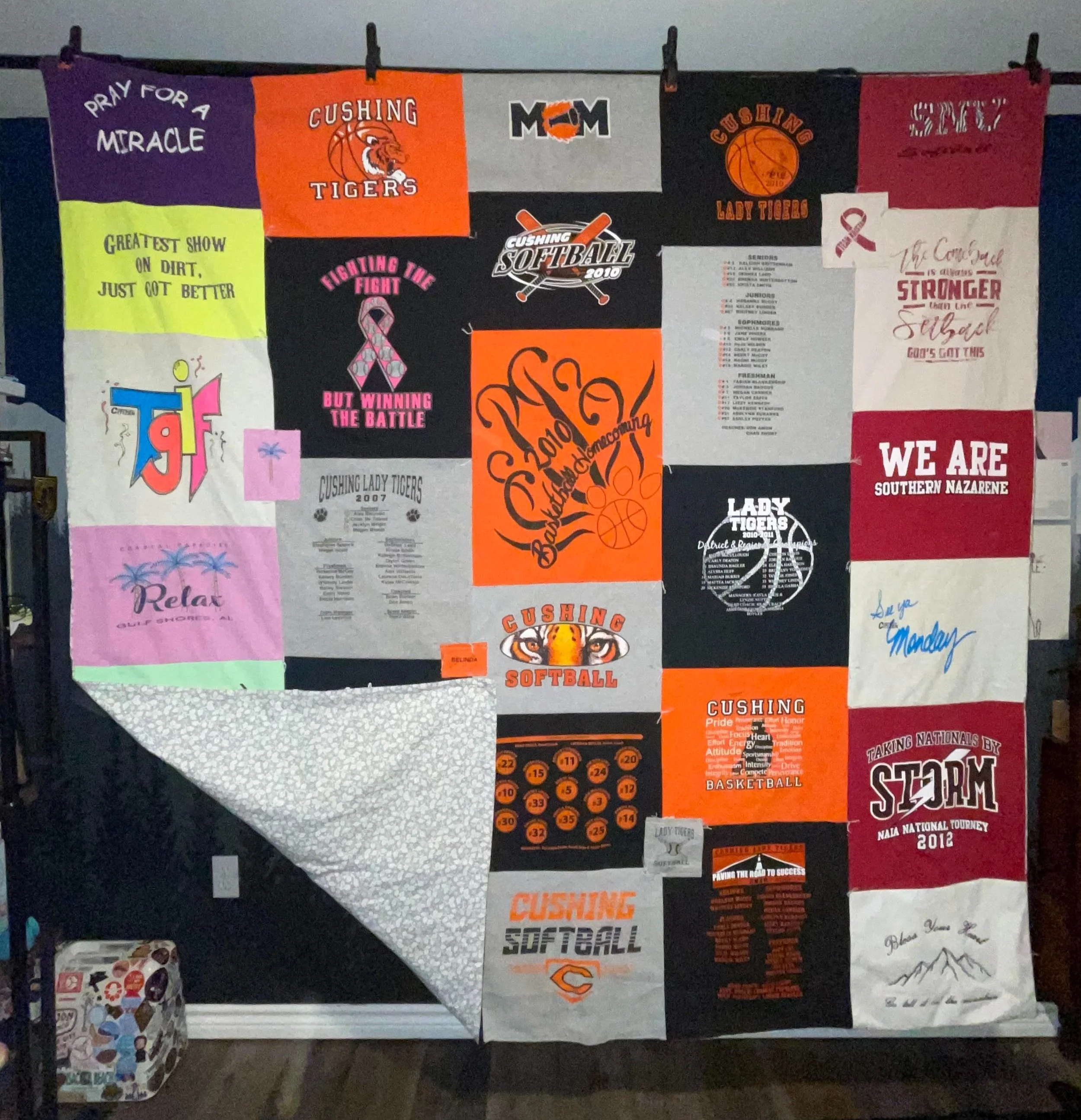 Fleece sheet backing