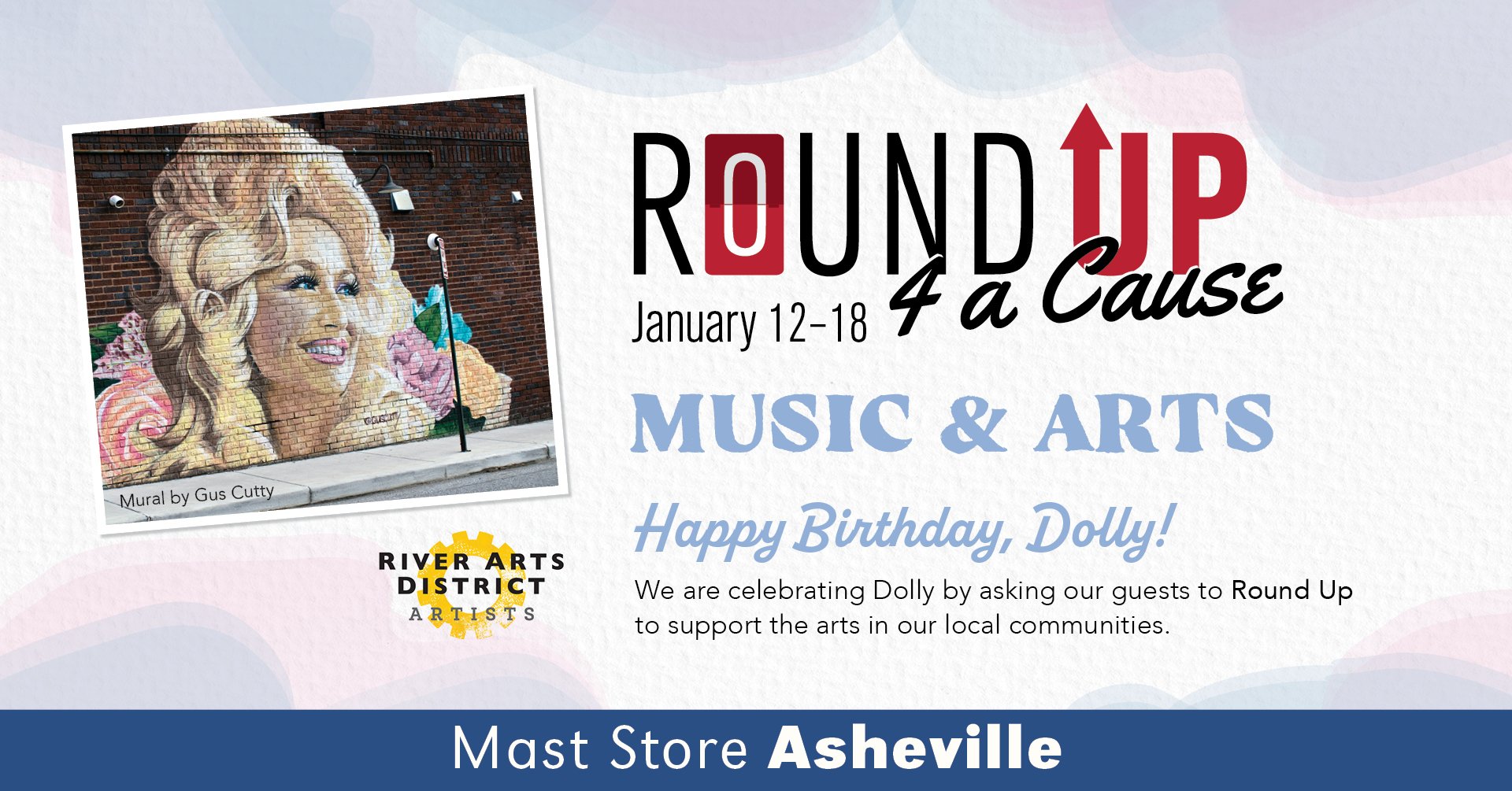 Round Up for the Arts