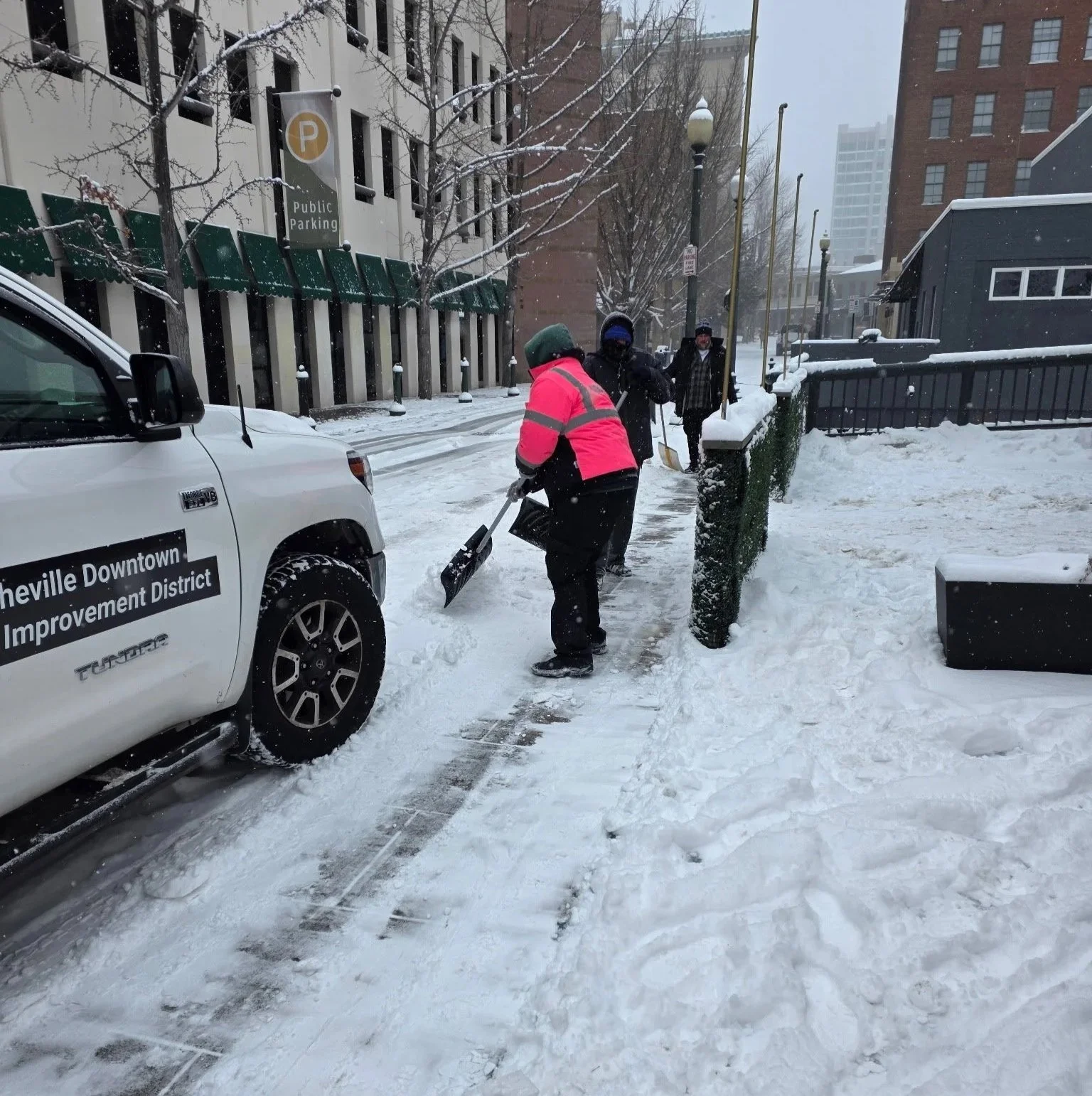 ADID Ambassadors Show Up for Downtown: Two Weekends of Severe Weather Response 