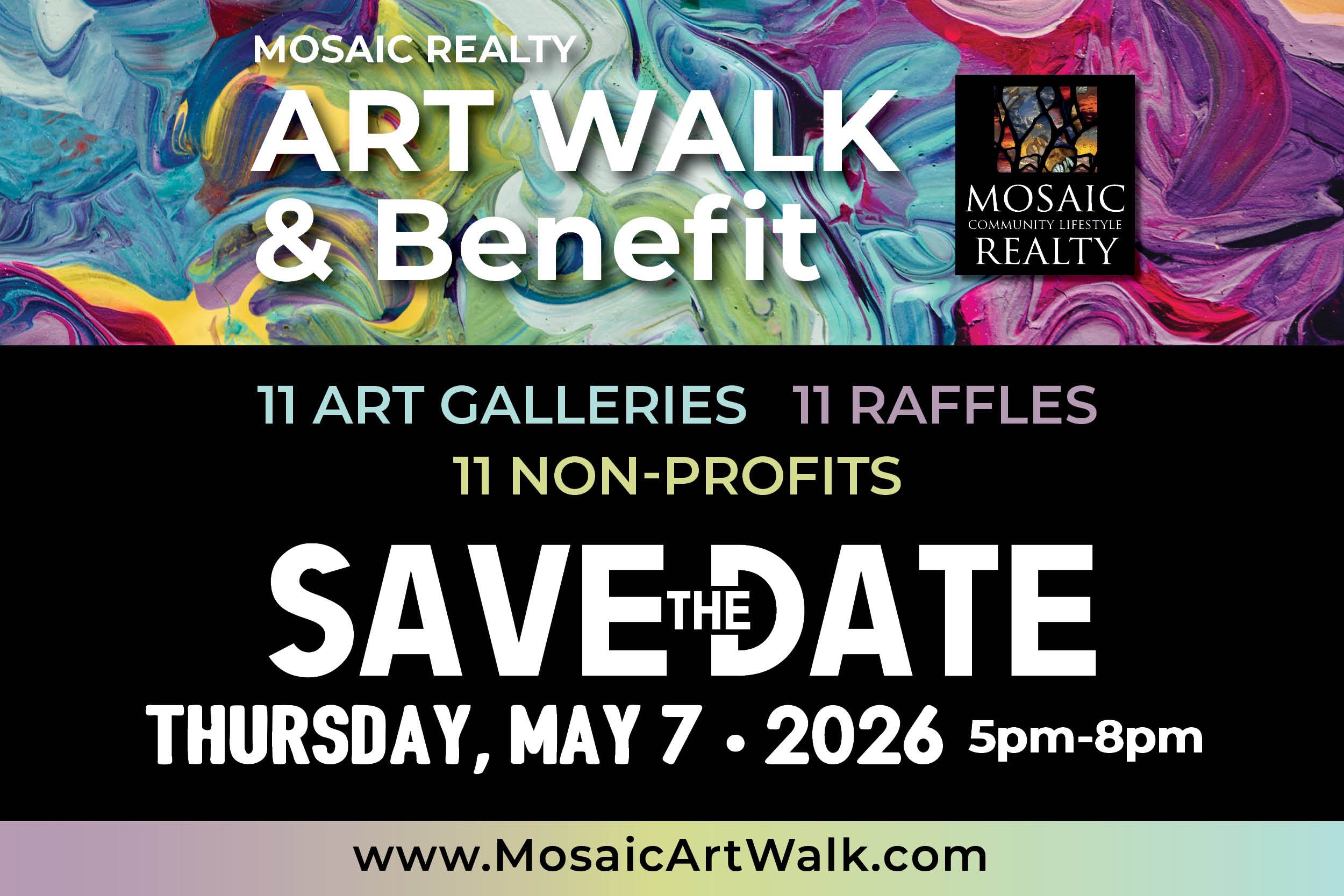Mosaic Art Walk & Benefit