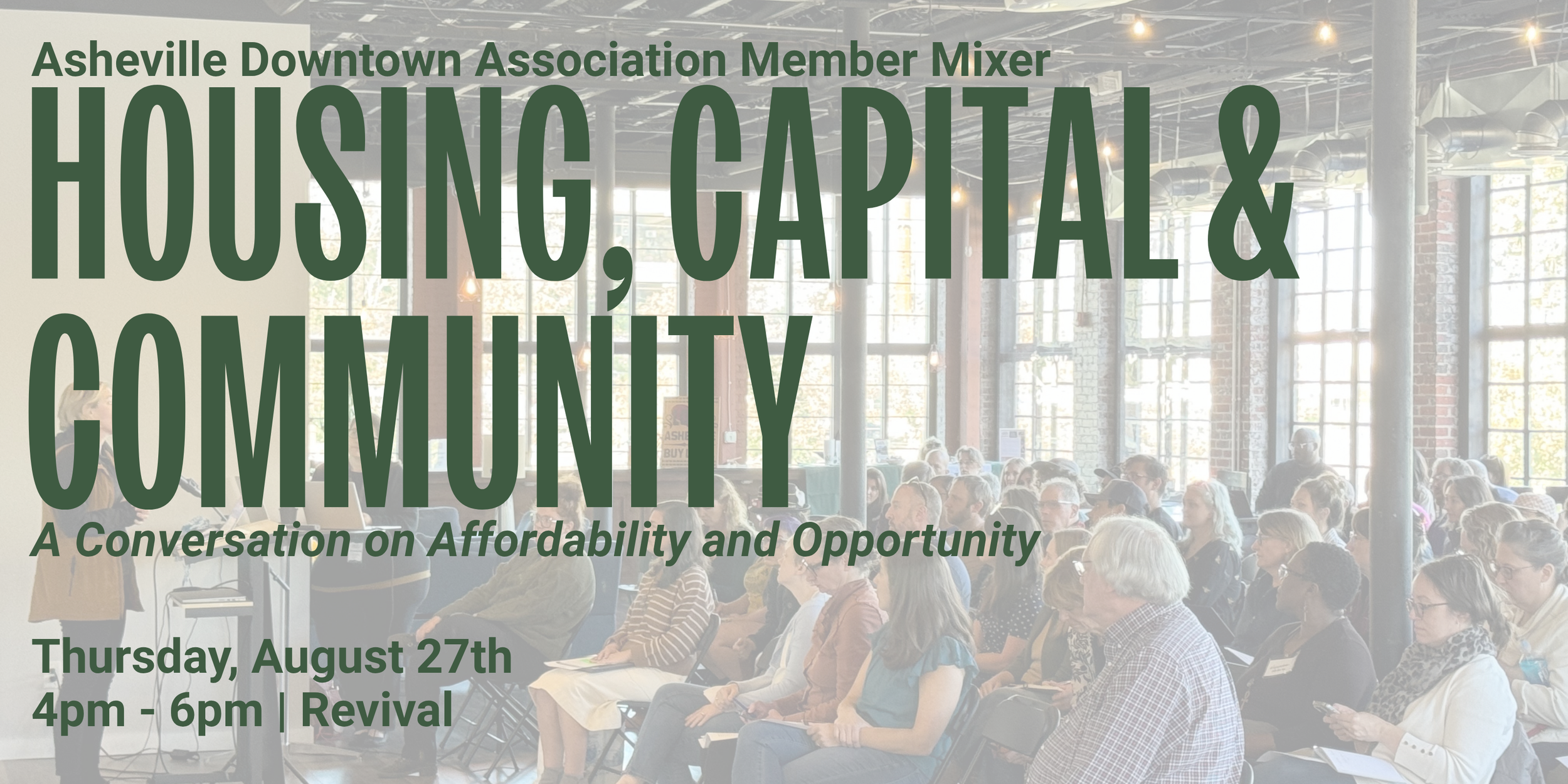 Member Mixer - Housing, Capital &amp; Community