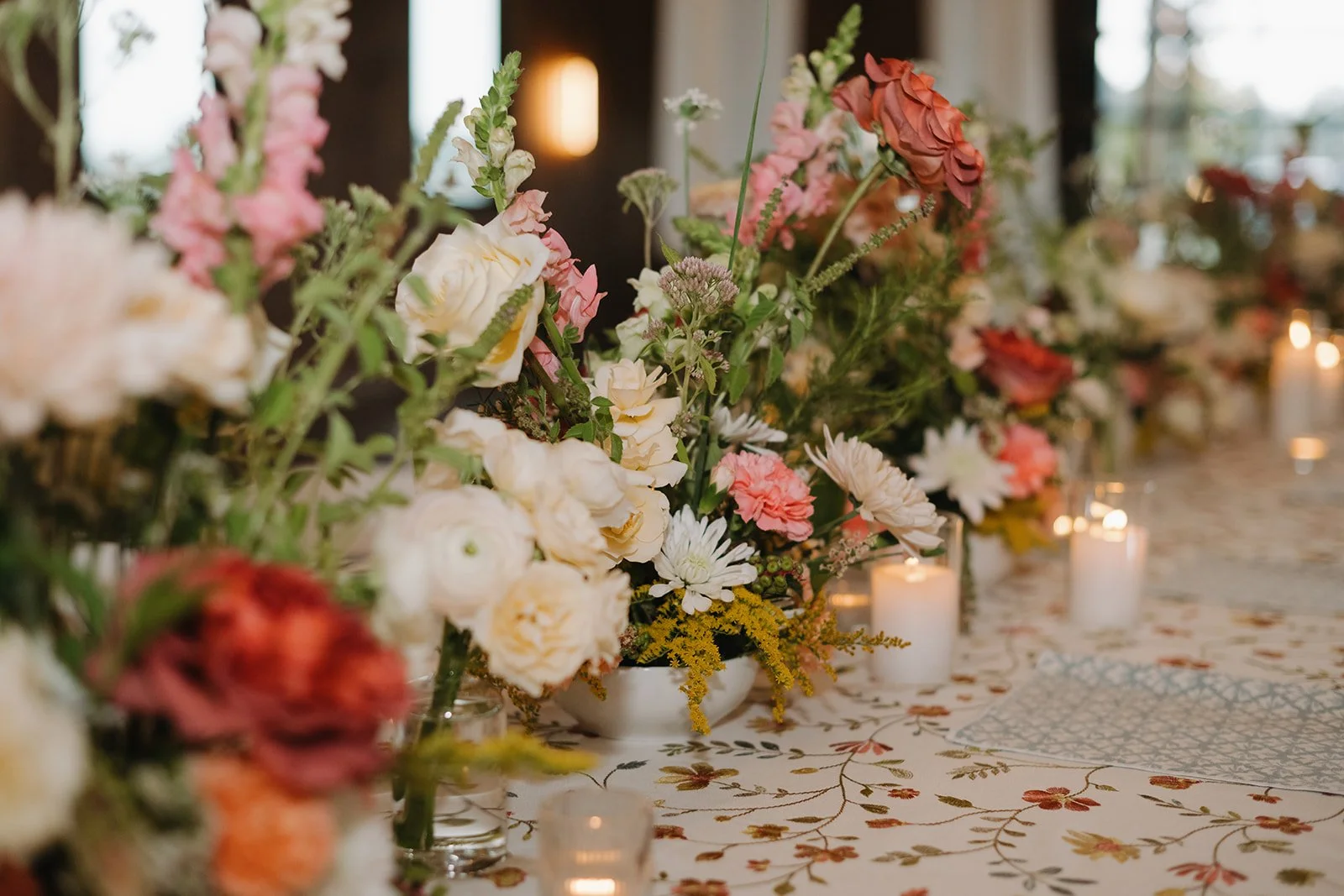 garden inspired florals suenos casa jk nc wedding venue