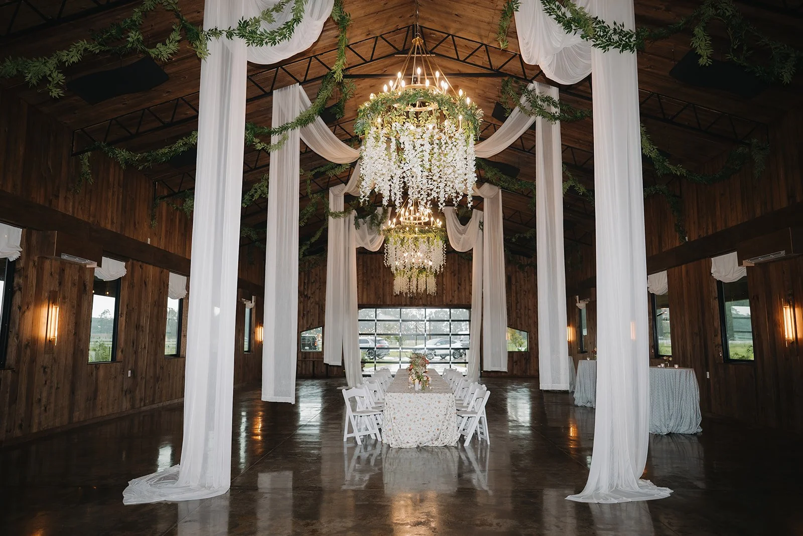 intimate micro wedding set up suenos casa jk nc wedding venue