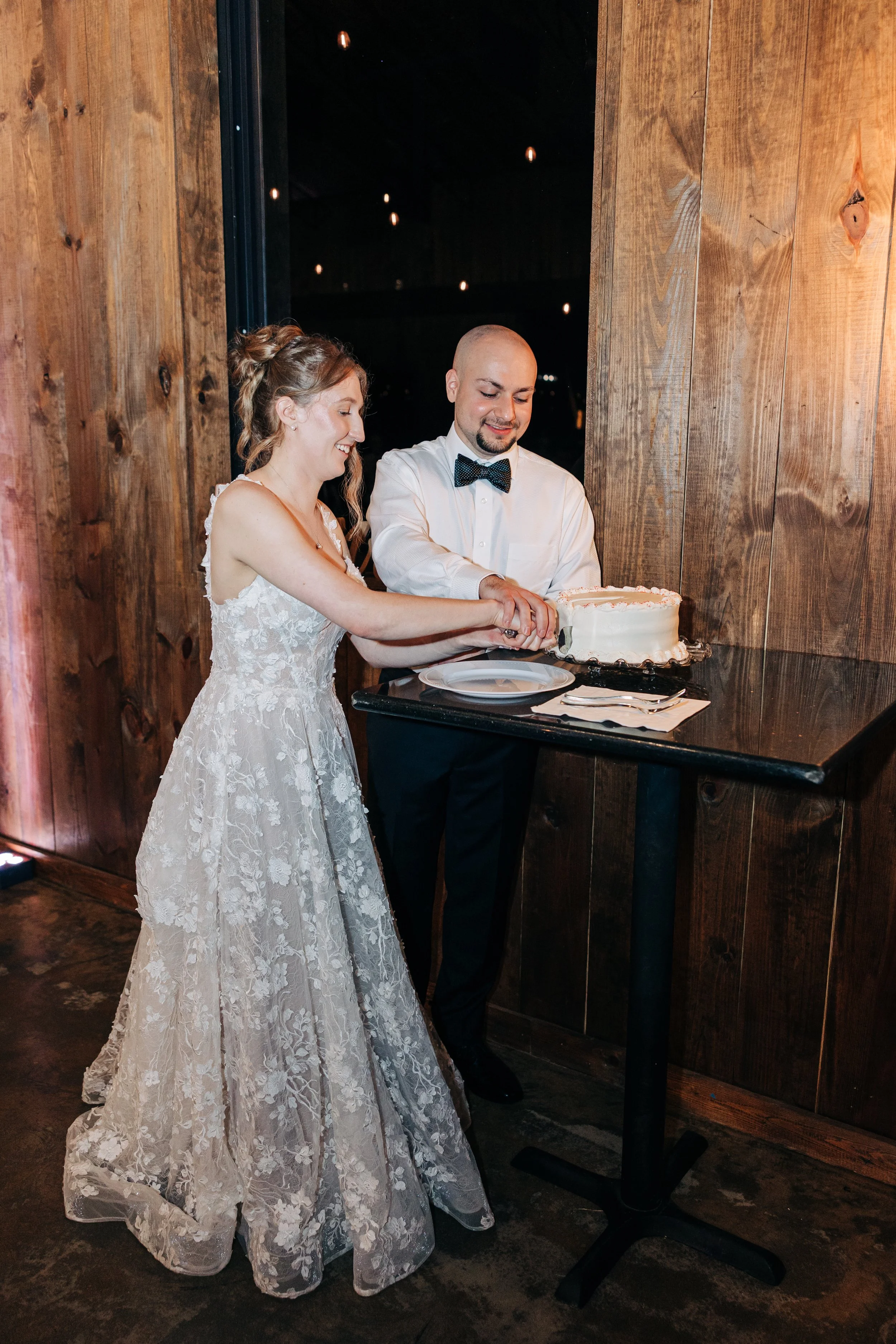 Modern barn ceremony space at Sueños by Casa JK, a wedding venue near Raleigh NC