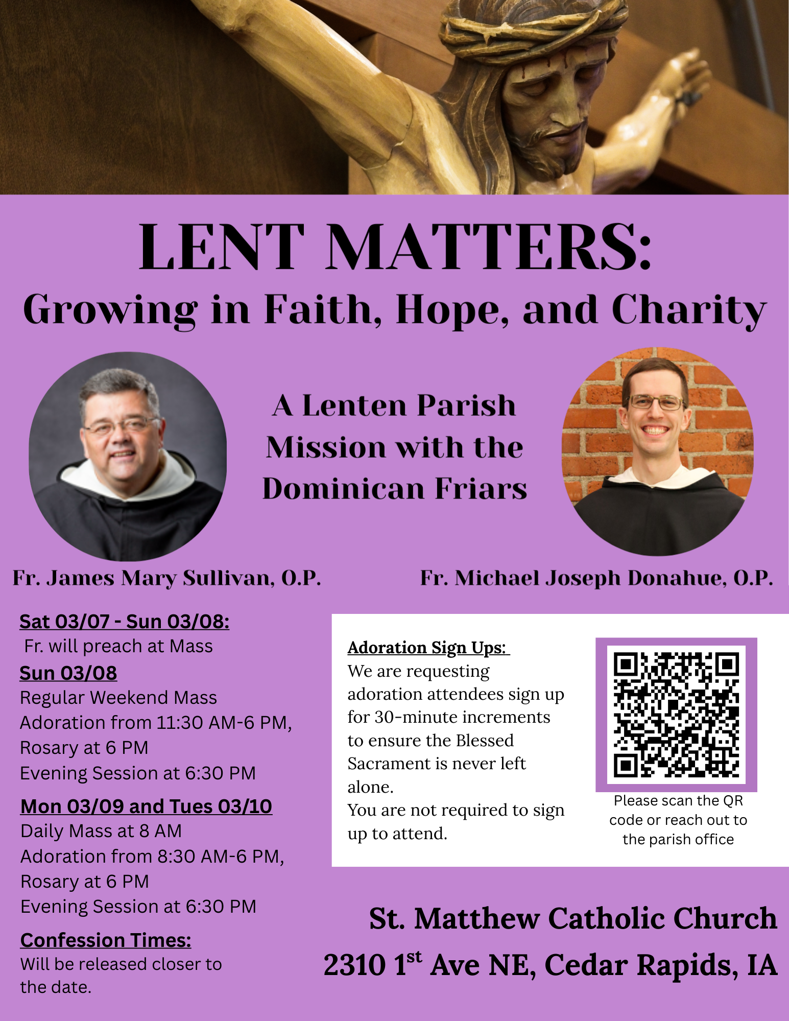 Click image to sign up for Adoration