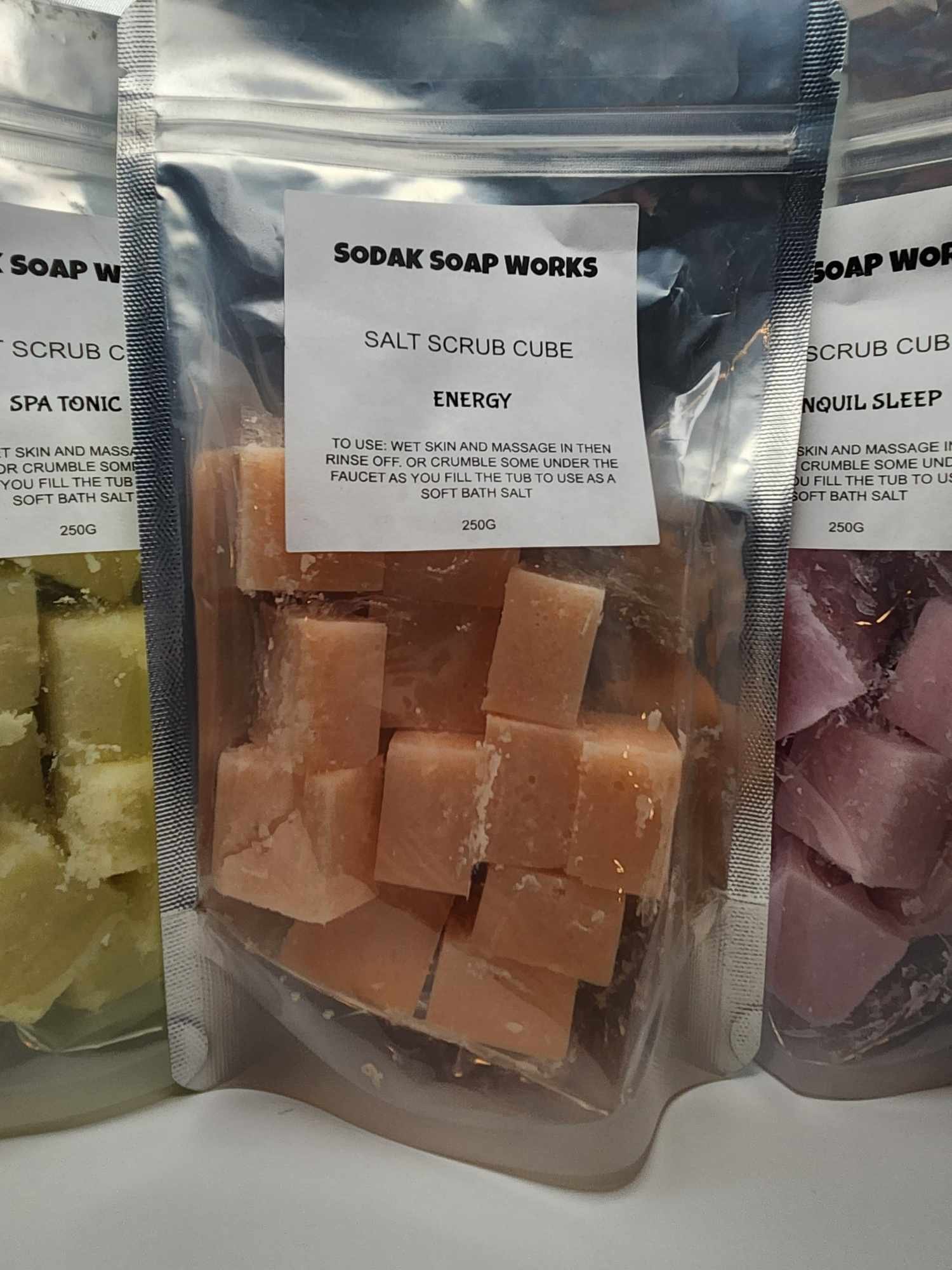 Salt Scrub Cubes