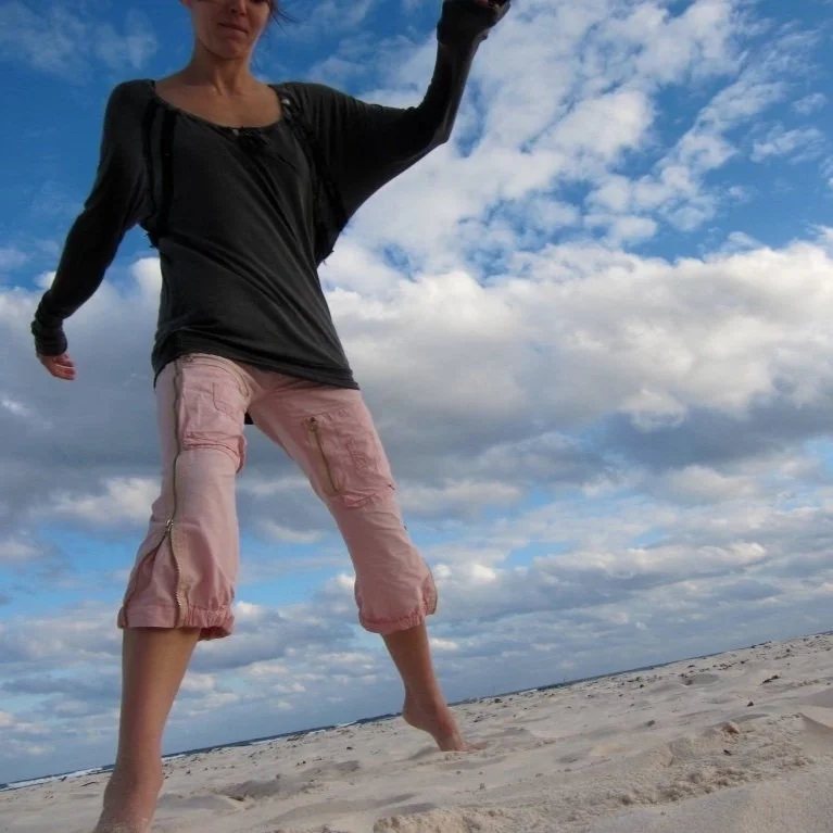 emilie durville dance movement therapist beach