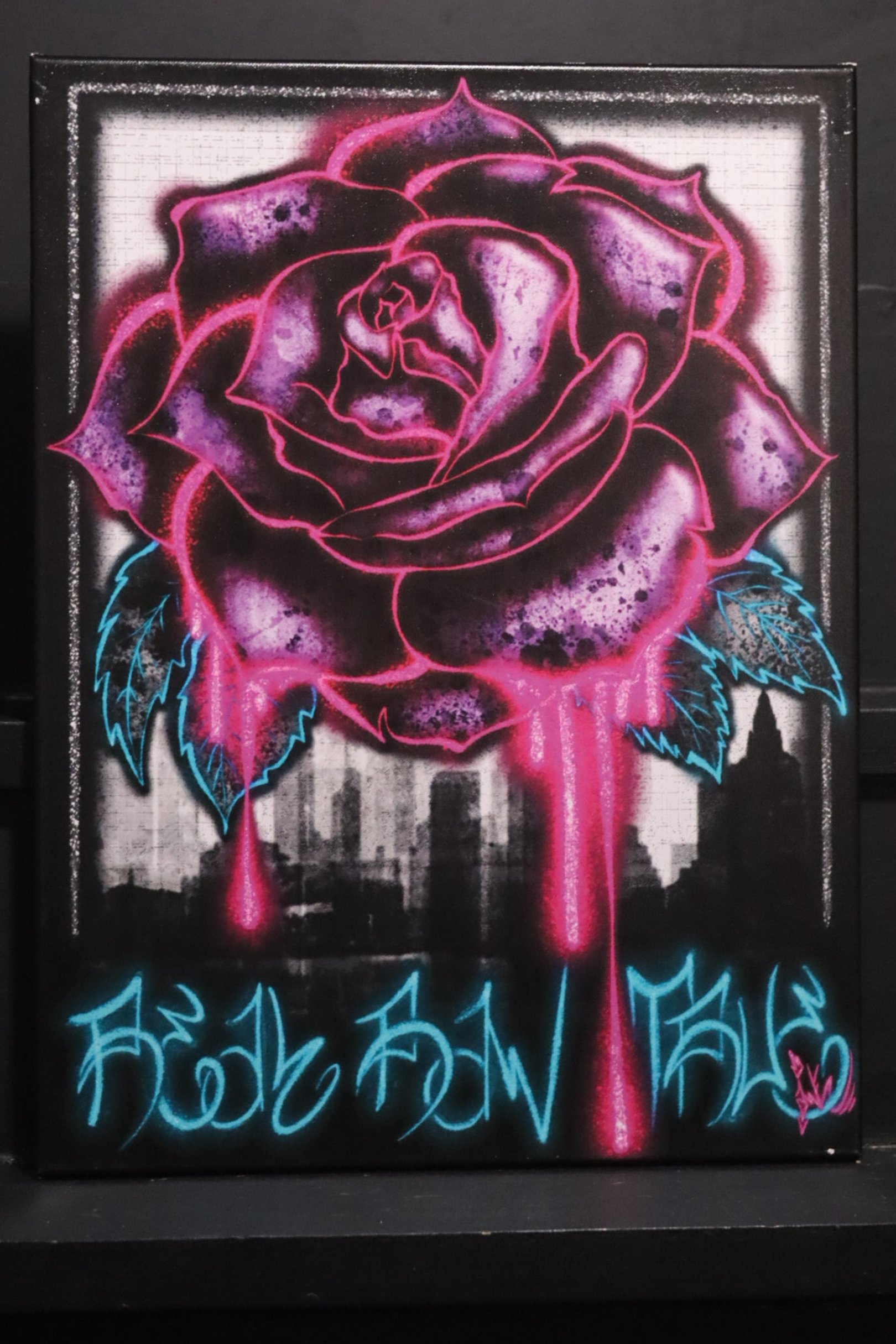 City Rose Canvas