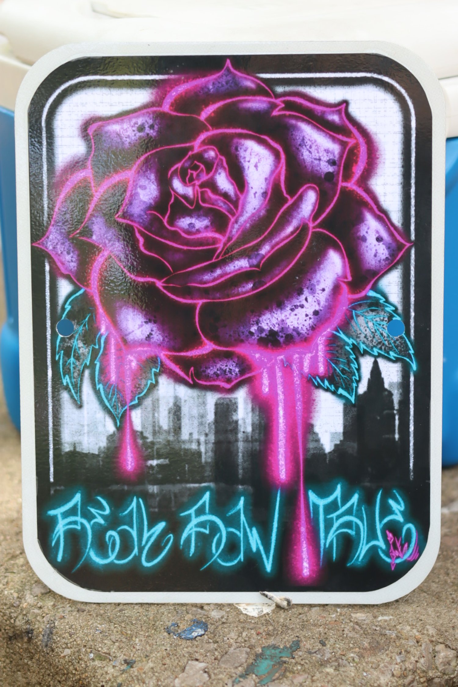 City Rose Signage