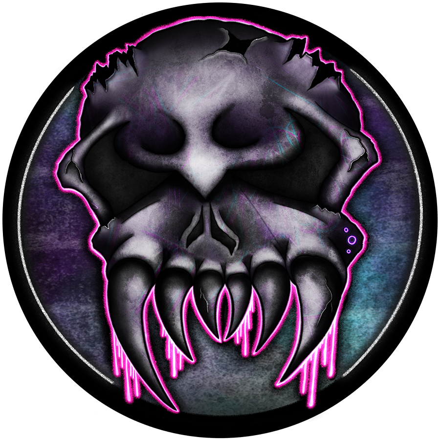 D3M0N_Skull Sticker 3x3.png